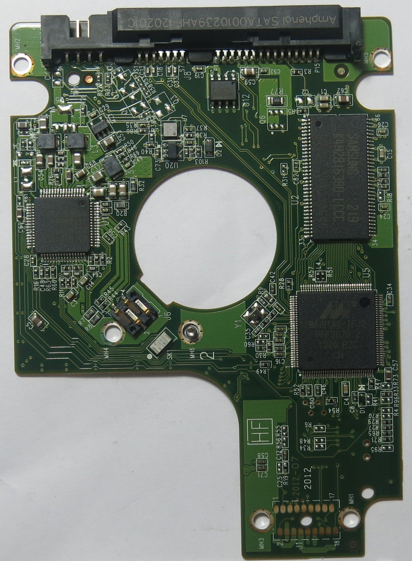 WD5000BPVT-11HXZT3 DCM HHOT2HN 2060-771820-000 REV A PCB