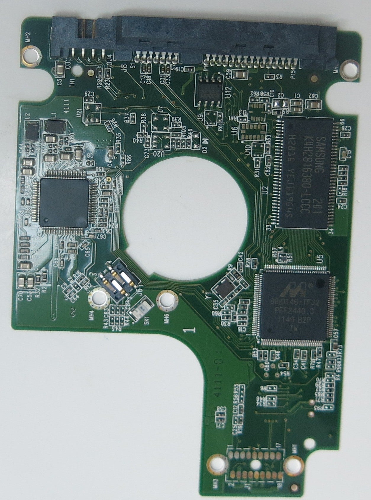 WD5000BUCT-63PUZY0, DCM DH0TJHB, 2060-771692-005 REV A PCB