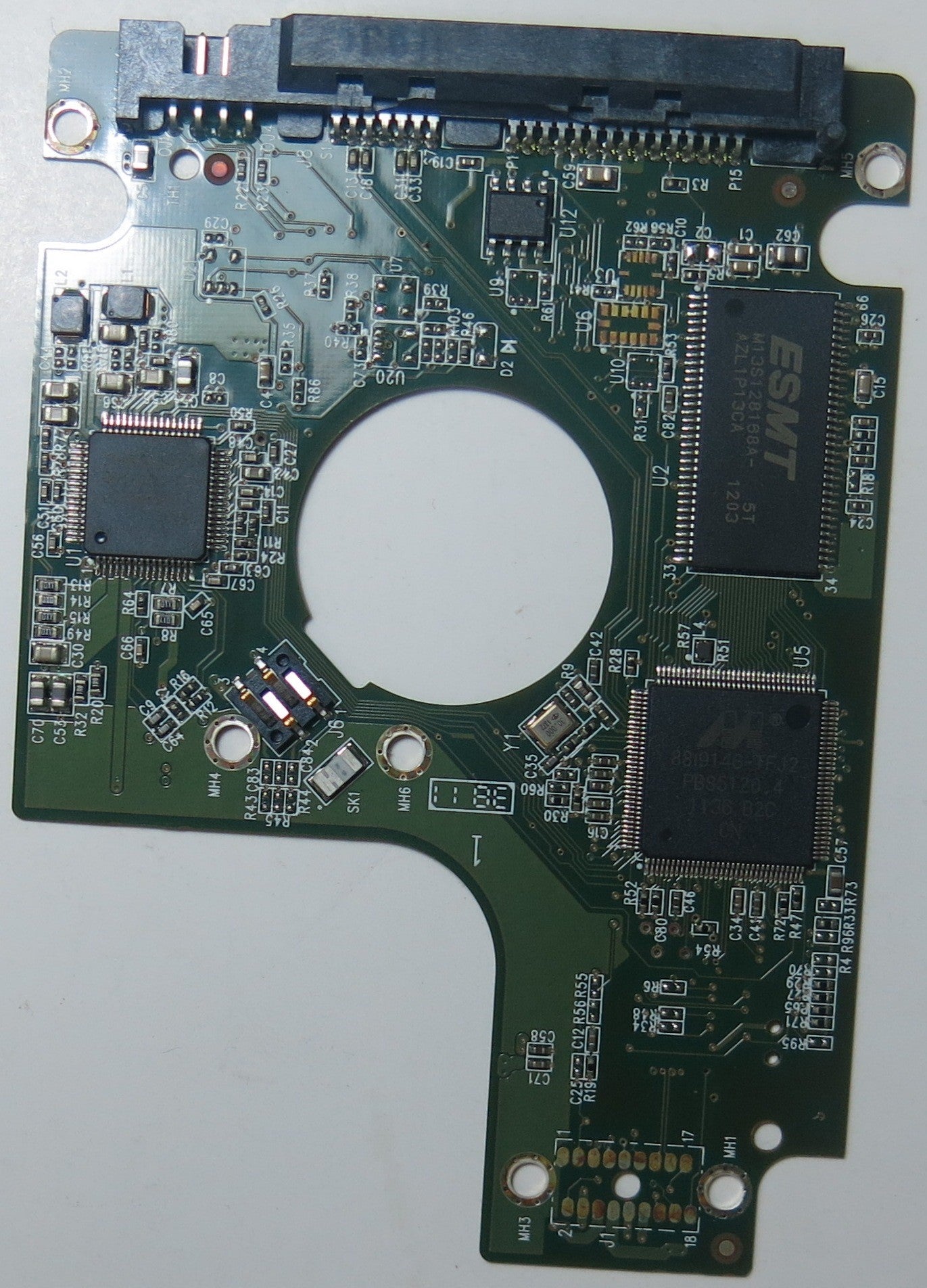 WD5000BUCT-63PUZY0, DCM  EA0TJHB, 2060-771692-005 REV A PCB