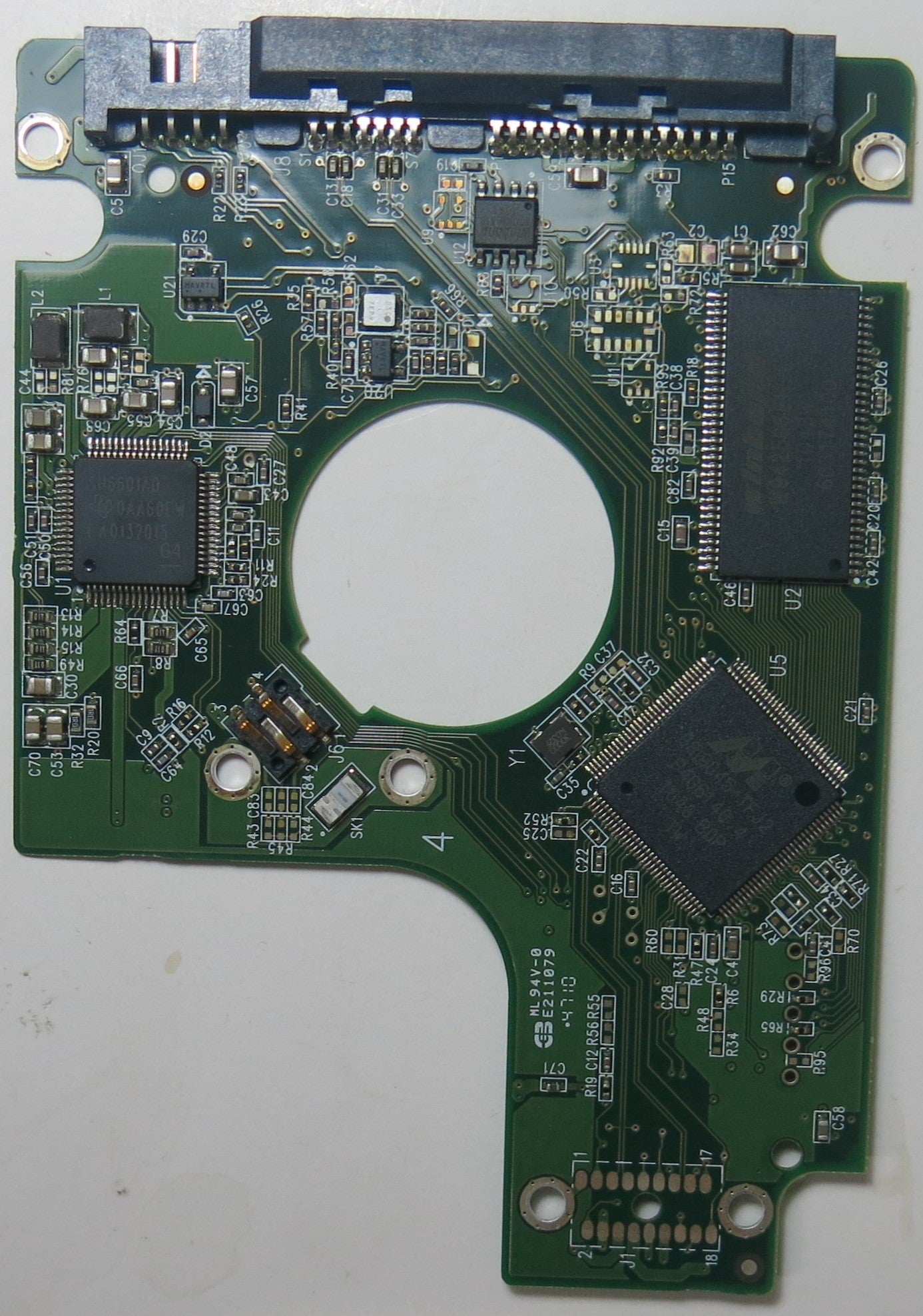 WD5000BUDT-63G8FY0, DCM DAOTJHN, 2060-771672-004 REV A PCB