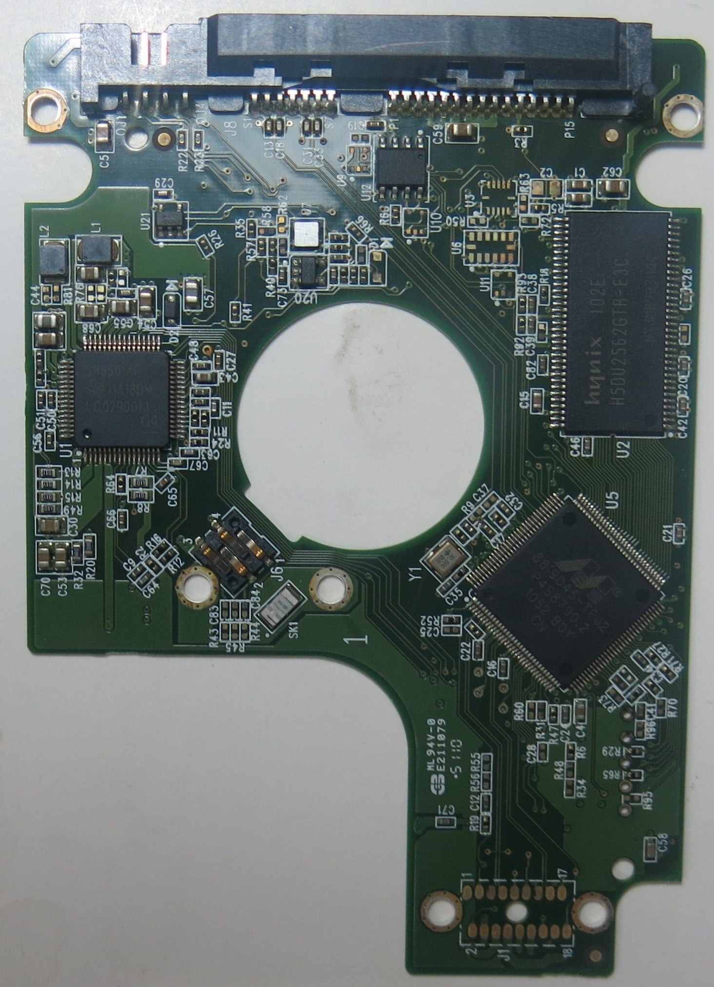 WD5000BUDT-63G8FY0, DCM DAOTJHN, 2060-771672-004 REV A PCB