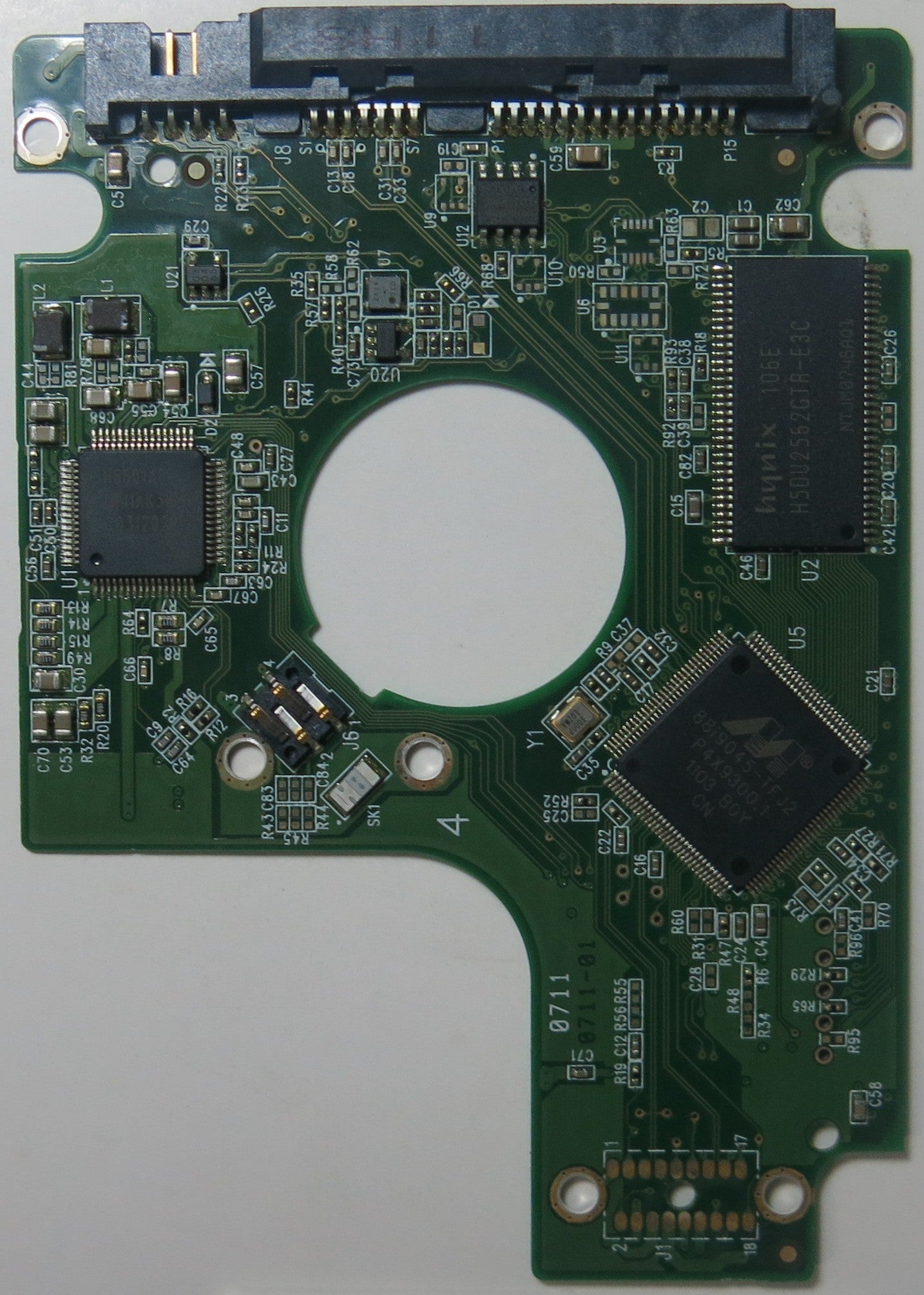 WD5000BUDT-63G8FY0, DCM  DB0TJAB, 2060-771672-004 REV A PCB