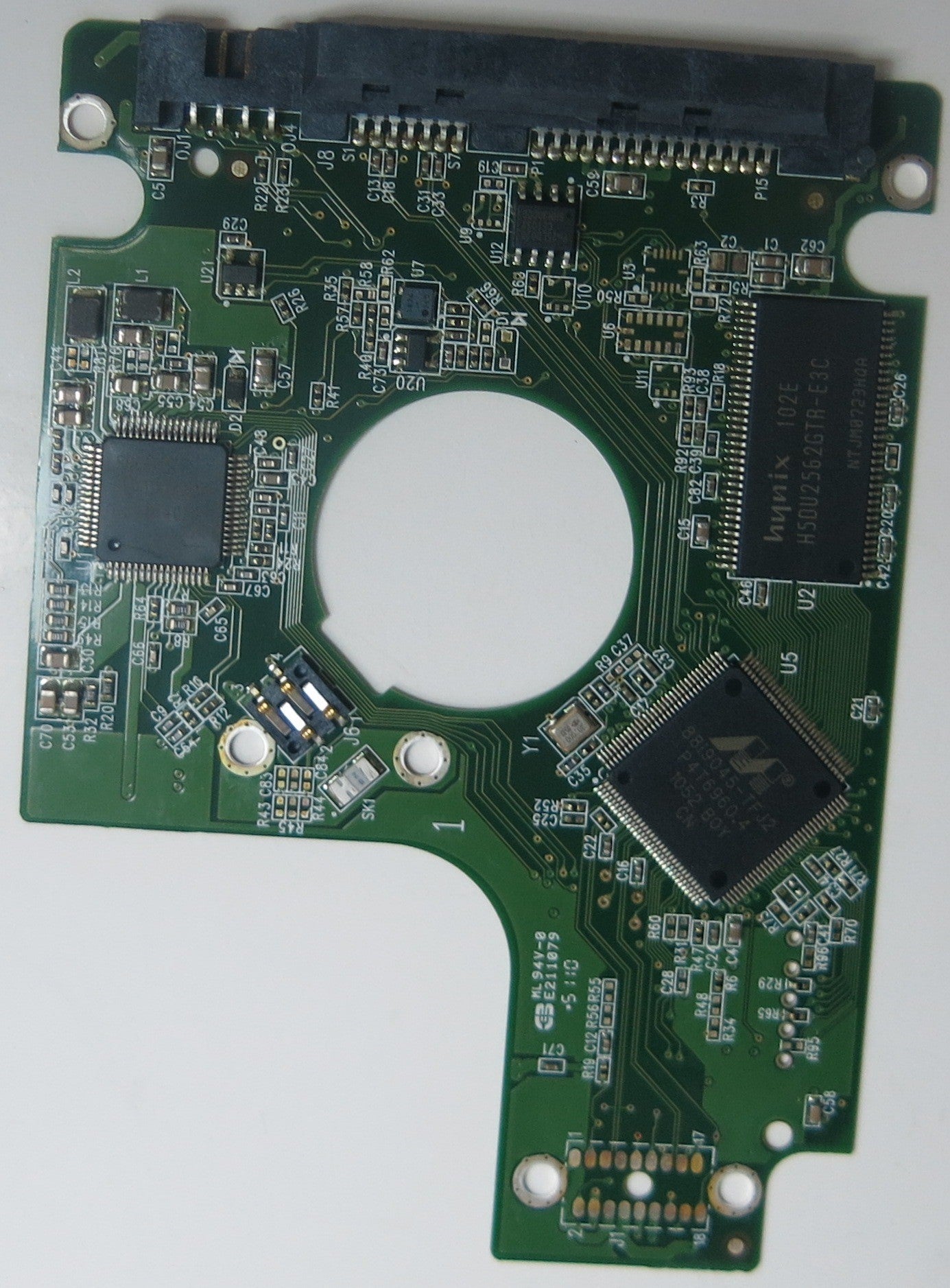 WD5000BUDT-63G8FY0, DCM  DBOT2BB, 2060-771672-004 REV A PCB