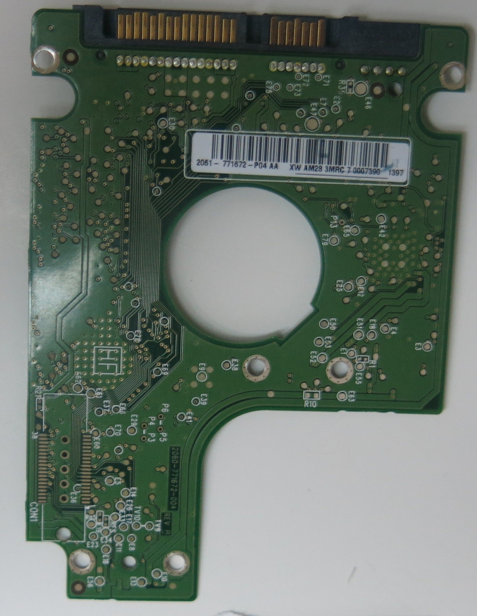 WD5000BUDT-63G8FY0 , DCM  DBOTJBB, 2060-771672-004 REV A PCB