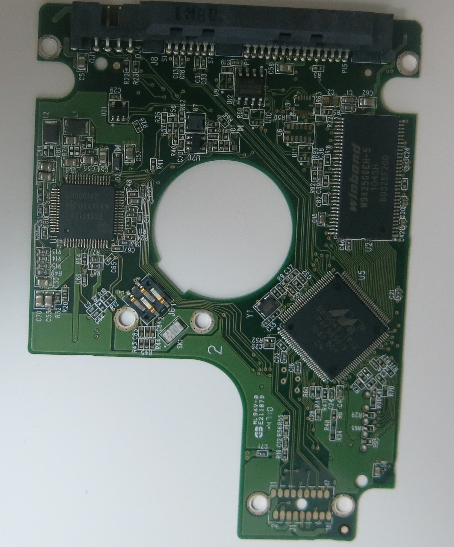WD5000BUDT-63G8FY0, DCM  DHOTJBN, 2060-771672-004 REV A PCB