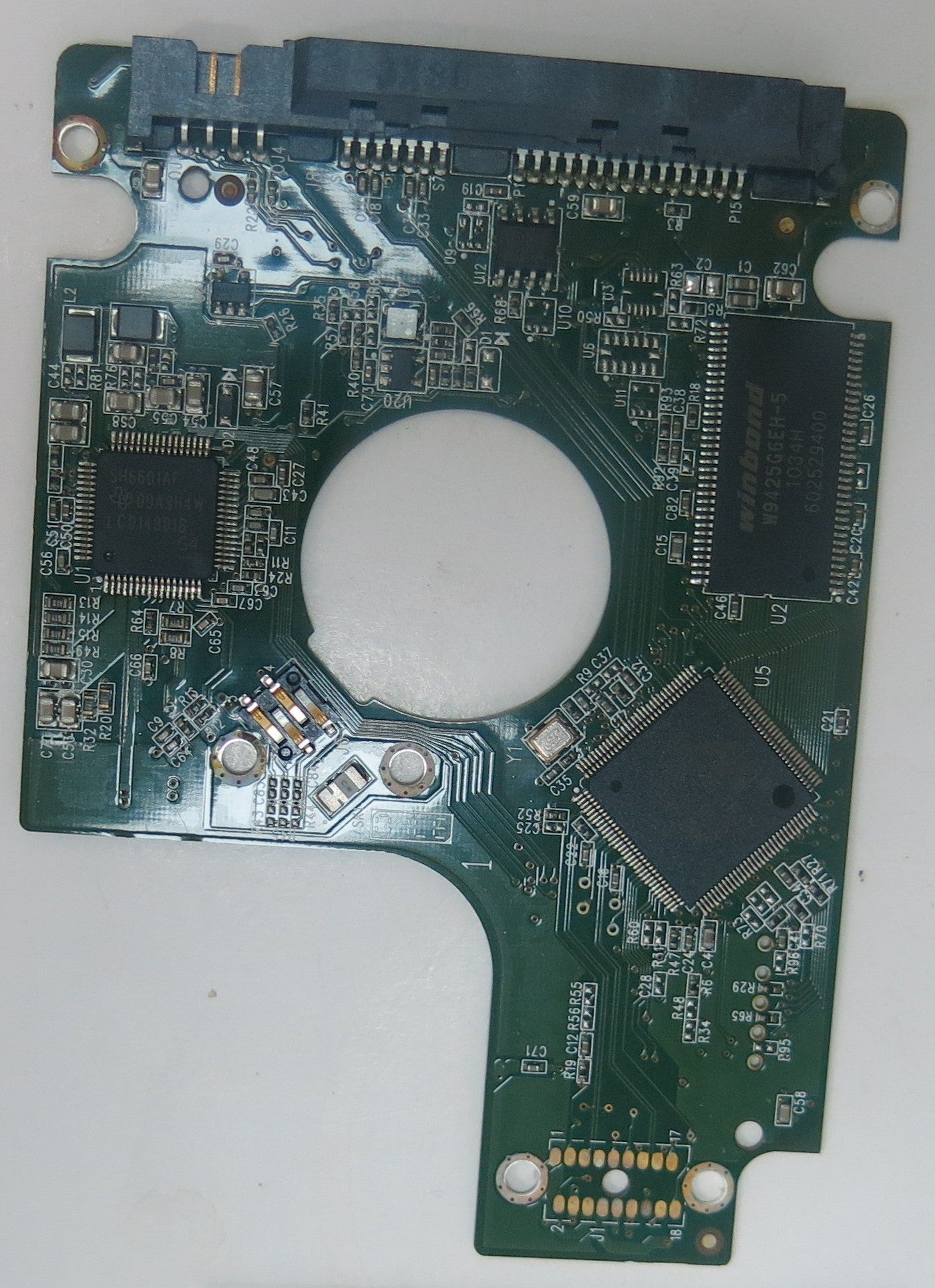 WD5000BUDT-63G8FY0, DCM HBNTJBBB, 2060-771672-004 REV A PCB