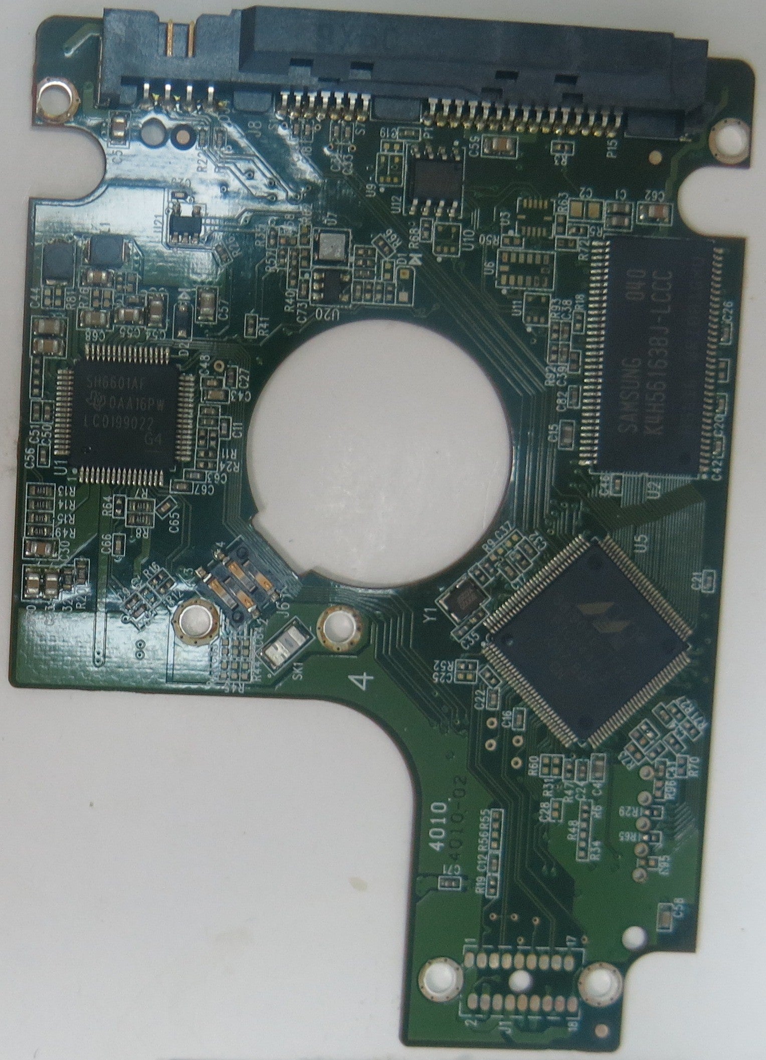 WD5000BUDT-63G8FY0, DCM  HBNTJBNB, 2060-771672-004 REV A PCB