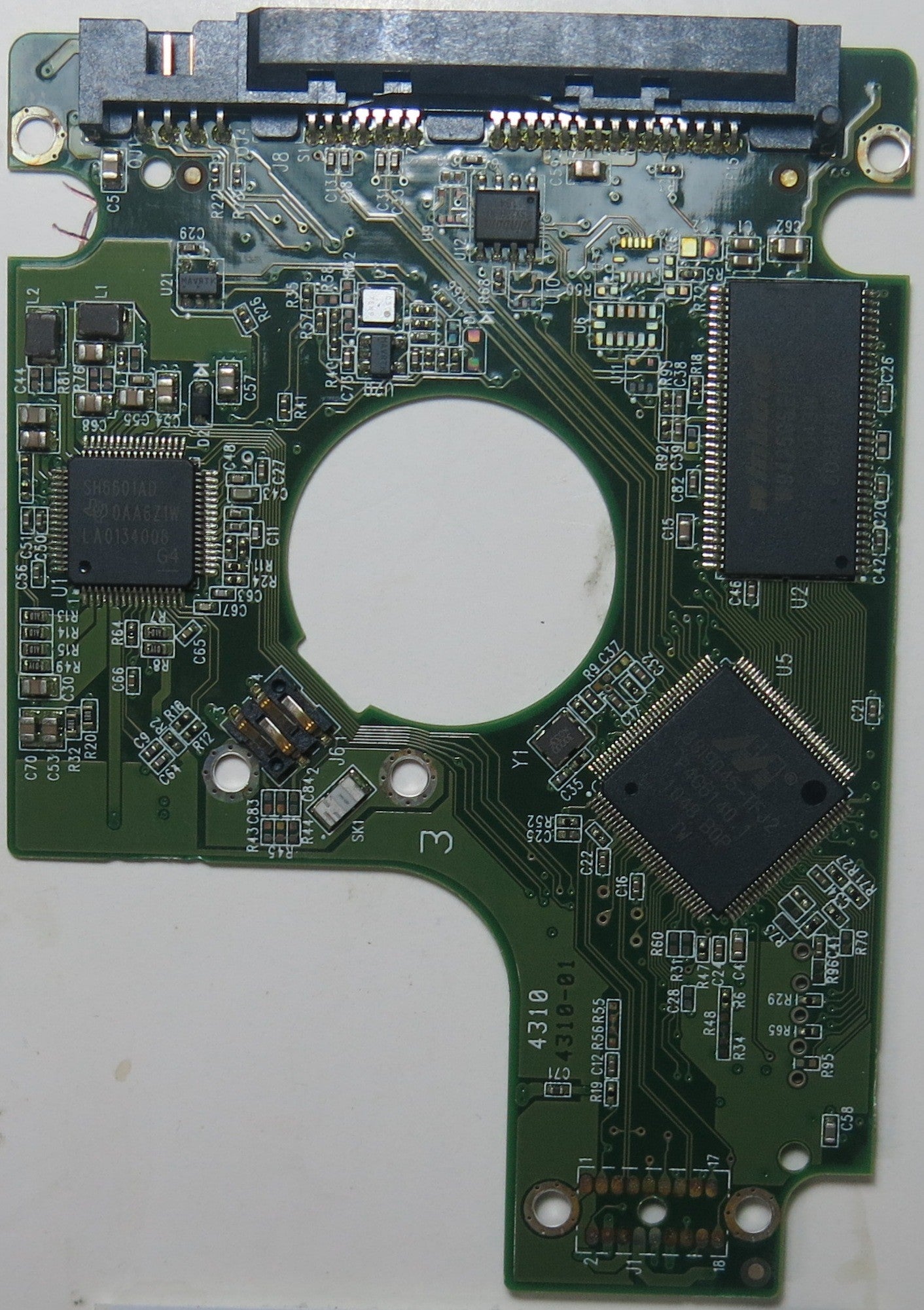 WD5000BUDT-63G8FY0, DCM  HBOTJHB, 2060-771672-004 REV A PCB