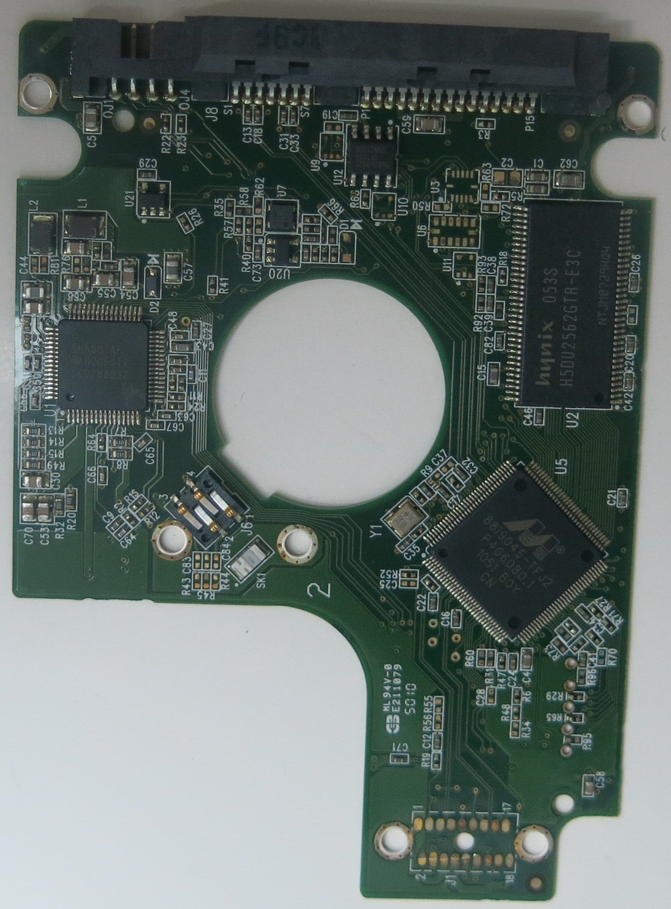 WD5000BUDT-63G8FY0, DCM HV0TJVB, 2060-771672-004 REV A PCB