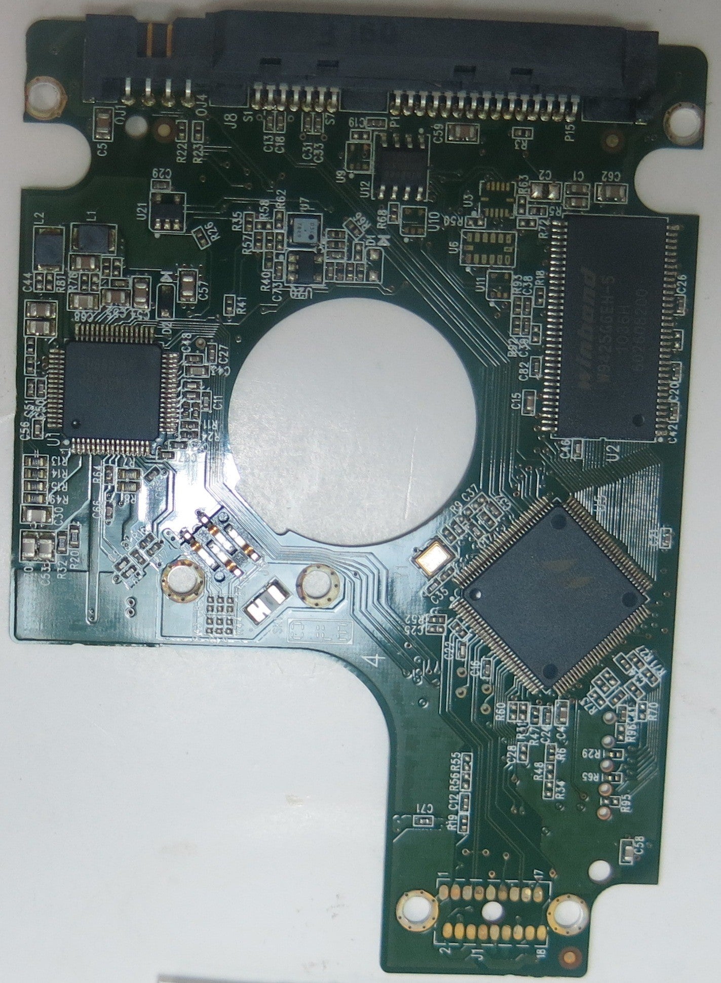 WD5000BUDT-63G8FY0, DCM HVNTJHB, 2060-771672-004 REV A PCB