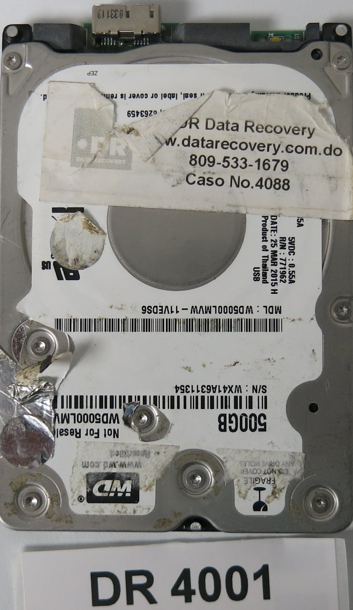 WD5000LMVW-11VEDS6, 500GB 3.5, PCB 2060-771962-000 REV P1