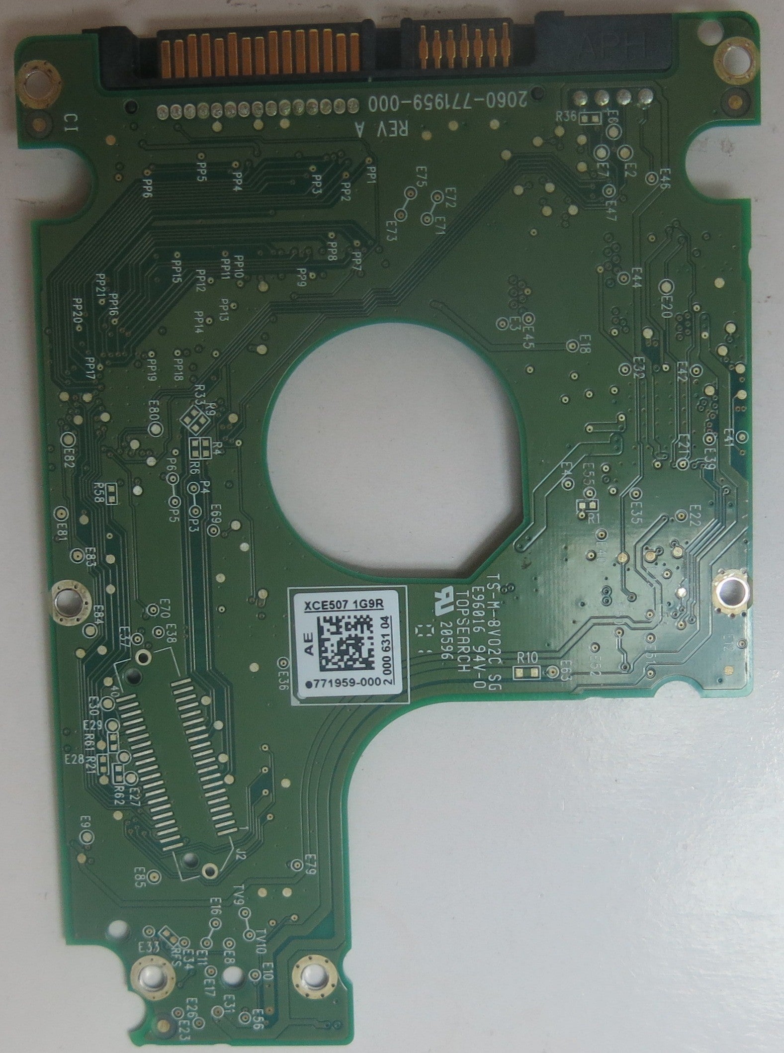 WD5000LPVX-00V0TT0 DCM HVKTJBN 2060-771959-000 REVA PCB