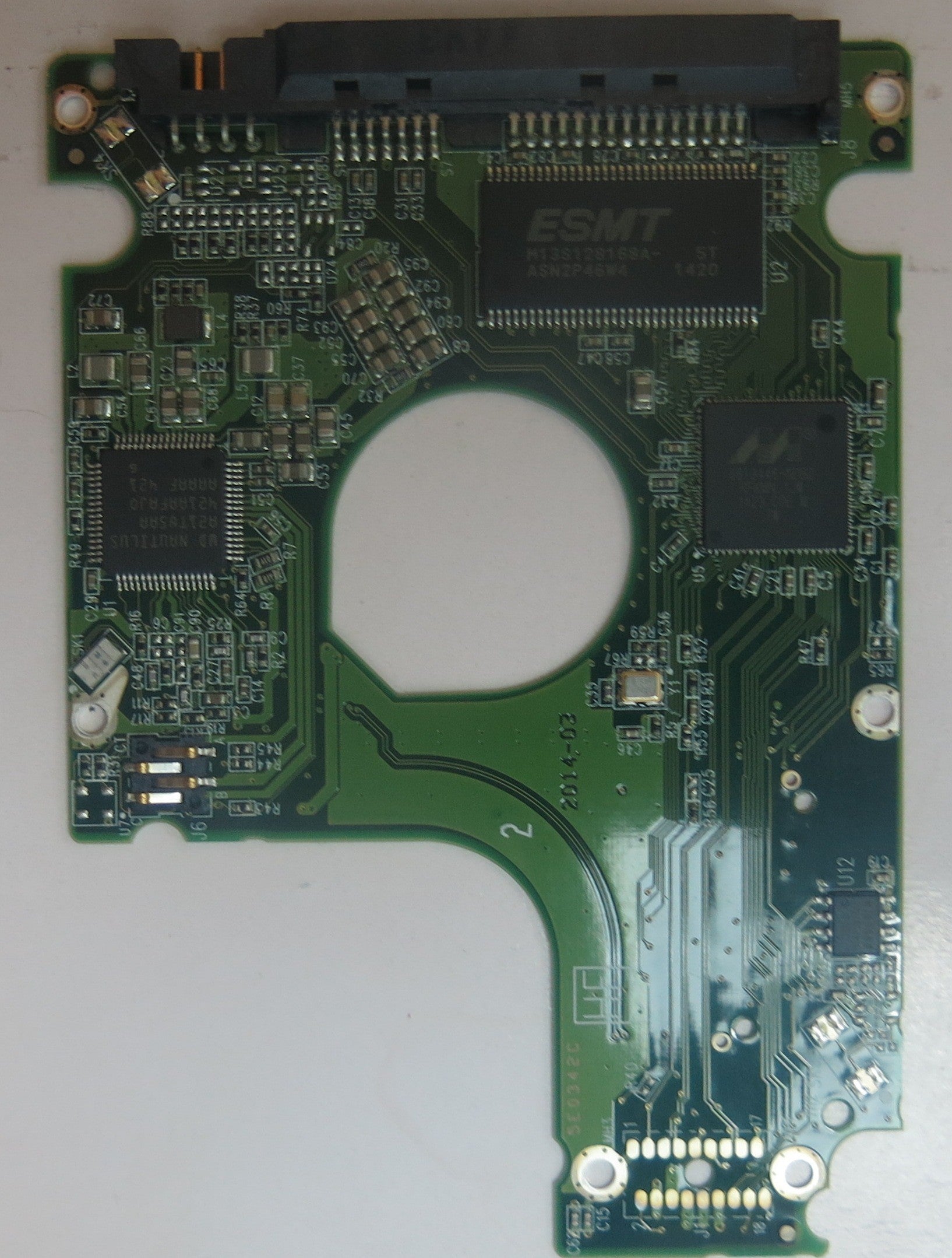 WD5000LPVX-75V0TT0 DCM EHKT2HB 2060-771959-000 REV A PCB