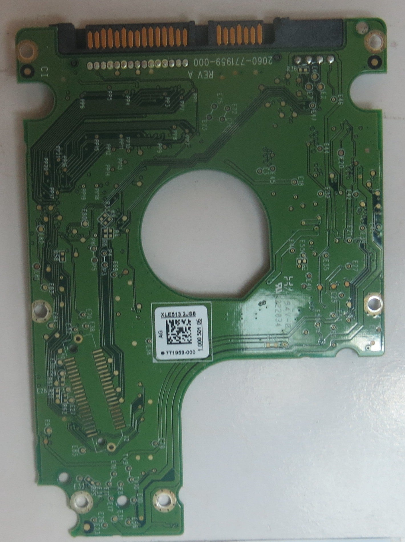 WD5000LPVX-75V0TT0 DCM EHKT2HB 2060-771959-000 REV A PCB
