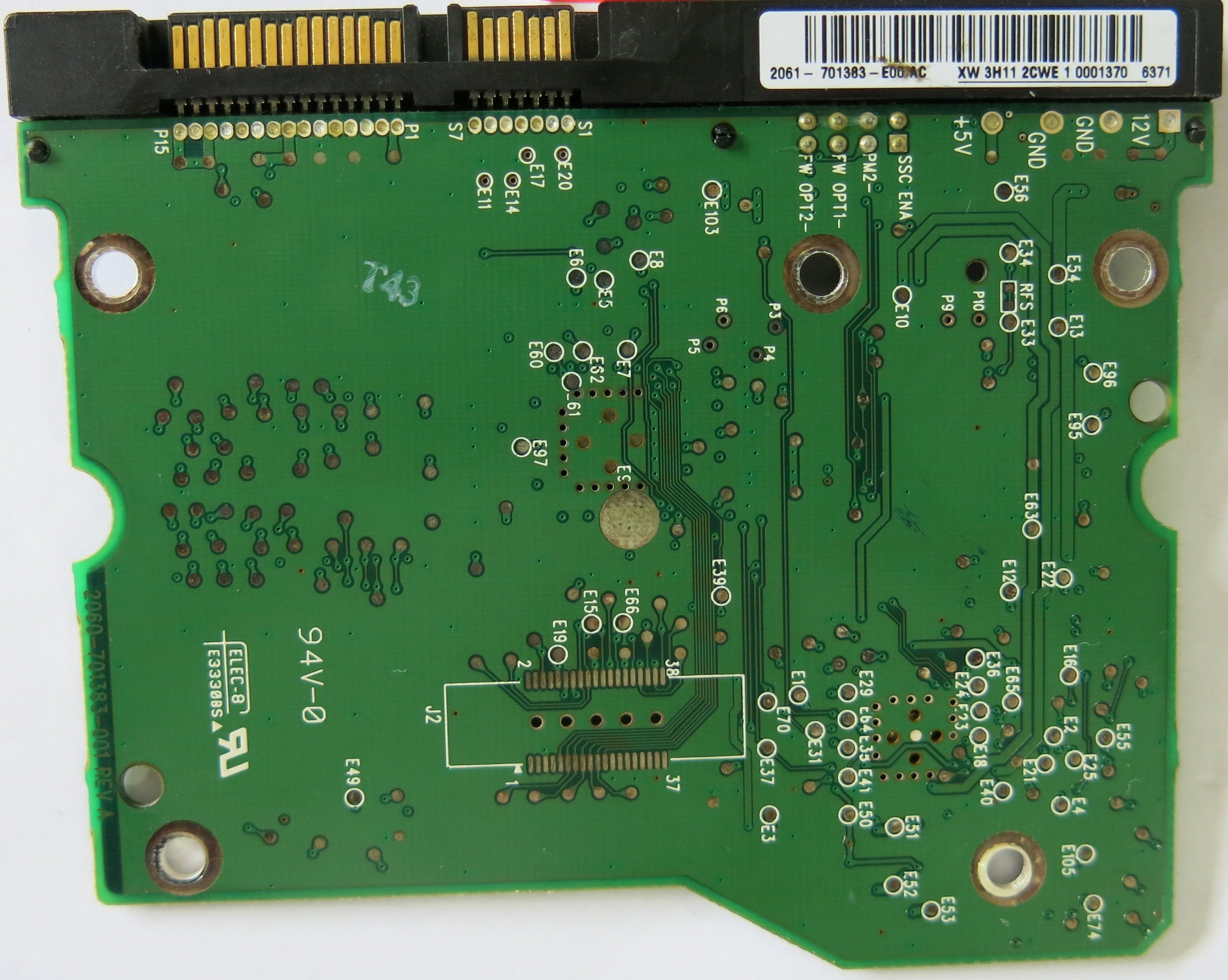 WD5000YS-01MPB0 2060-701383-001 REV A PCB