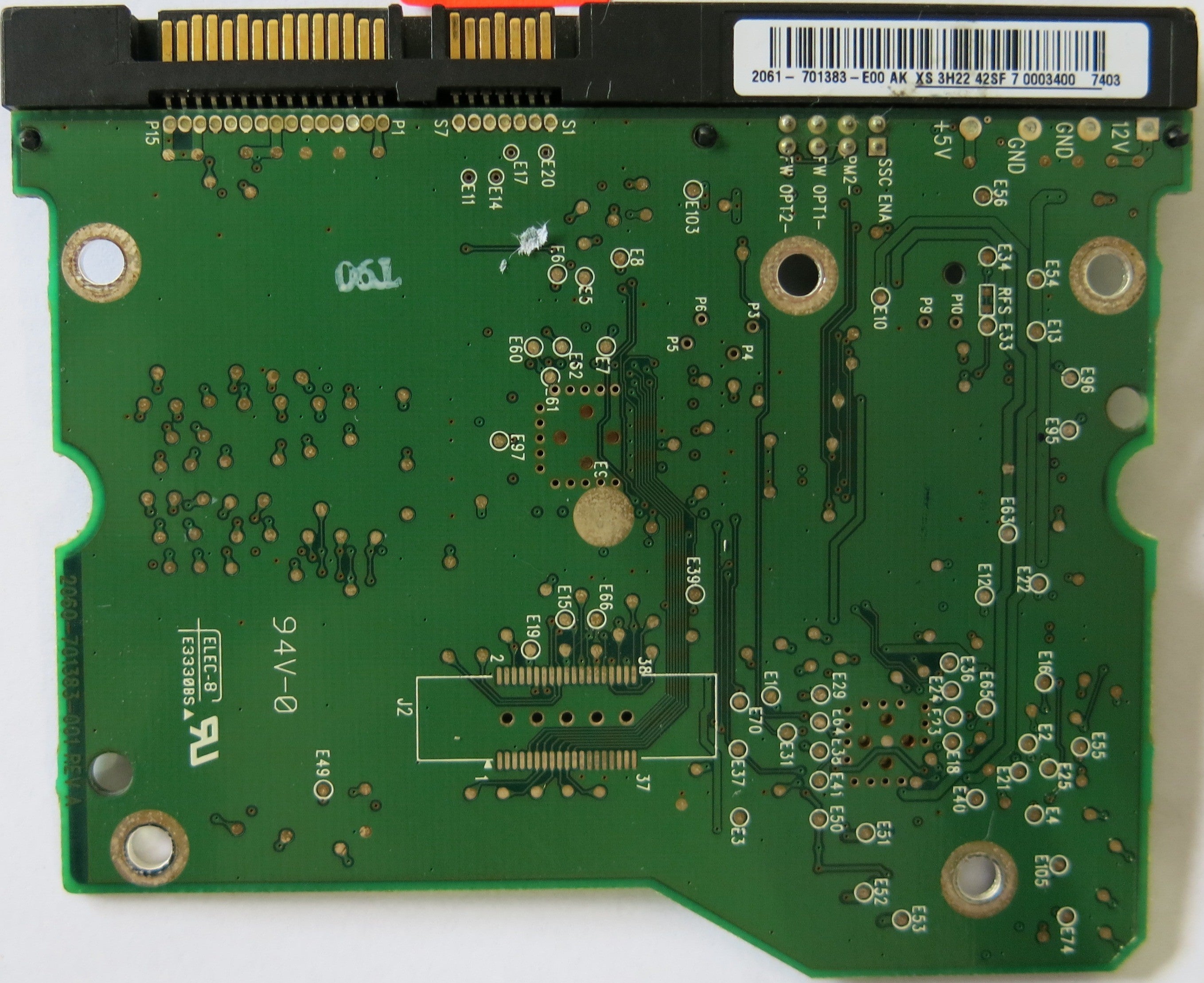 WD5000YS-01MPB1 2060-701383-001 REV A PCB