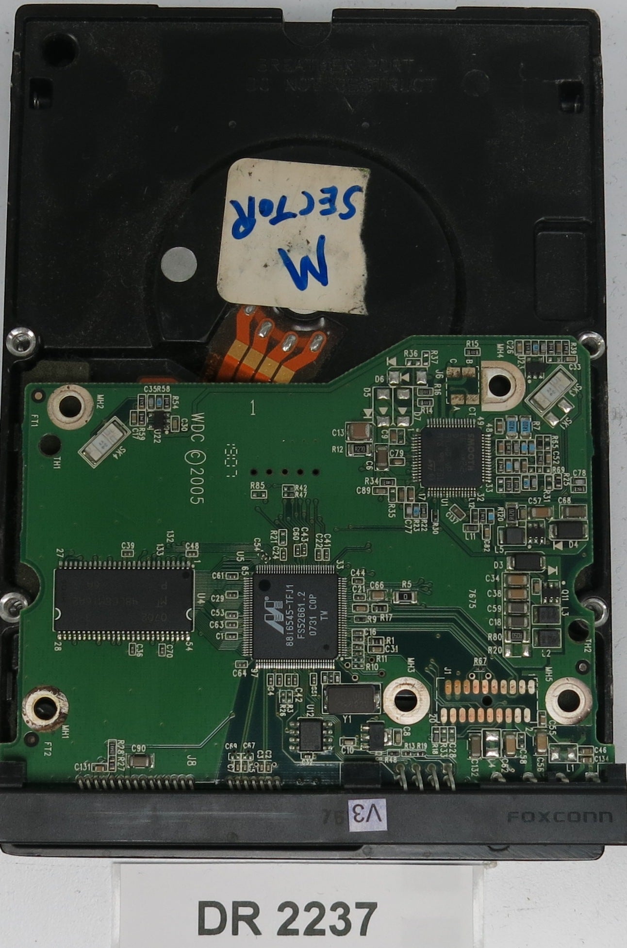 WD5000YS-01MPB1, DCM HCACAJAA, 500GB 3.5, PCB 2060-701383-001 REV A