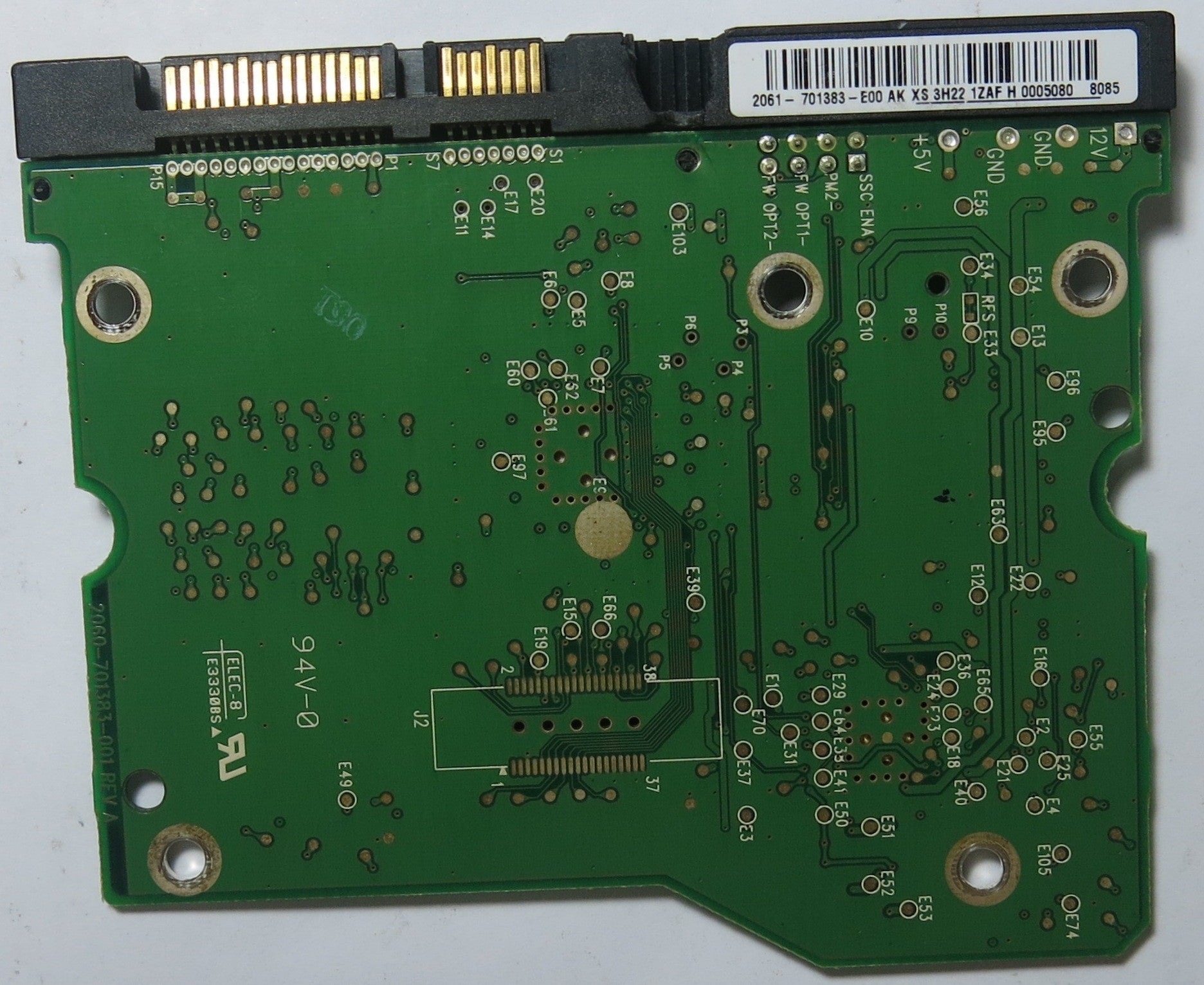WD5000YS-01MPB1 DCM HCACAJAAB 2060-701383-001 REV A PCB