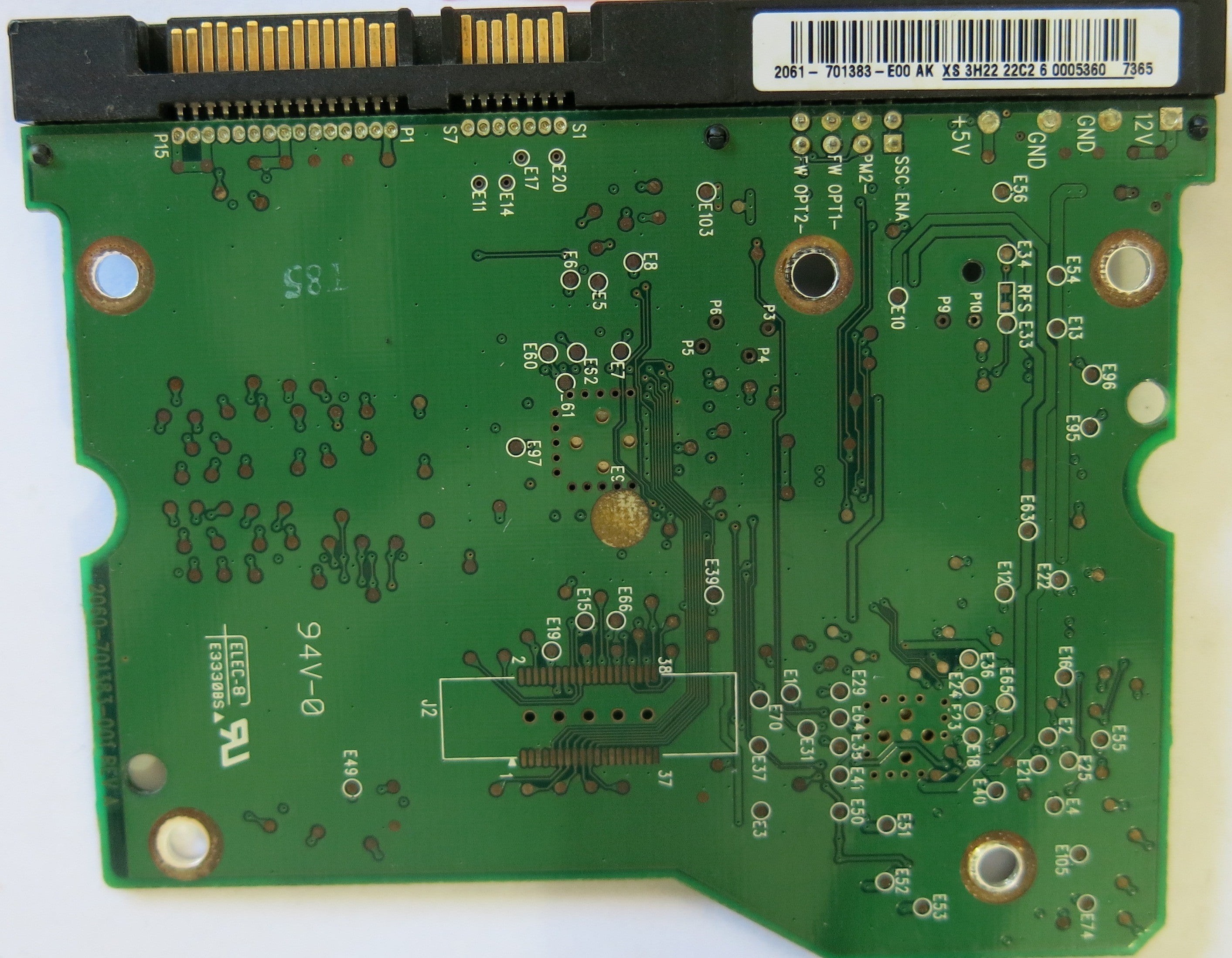 WD5000YS01MPB1 2060-701383-001 REV A PCB