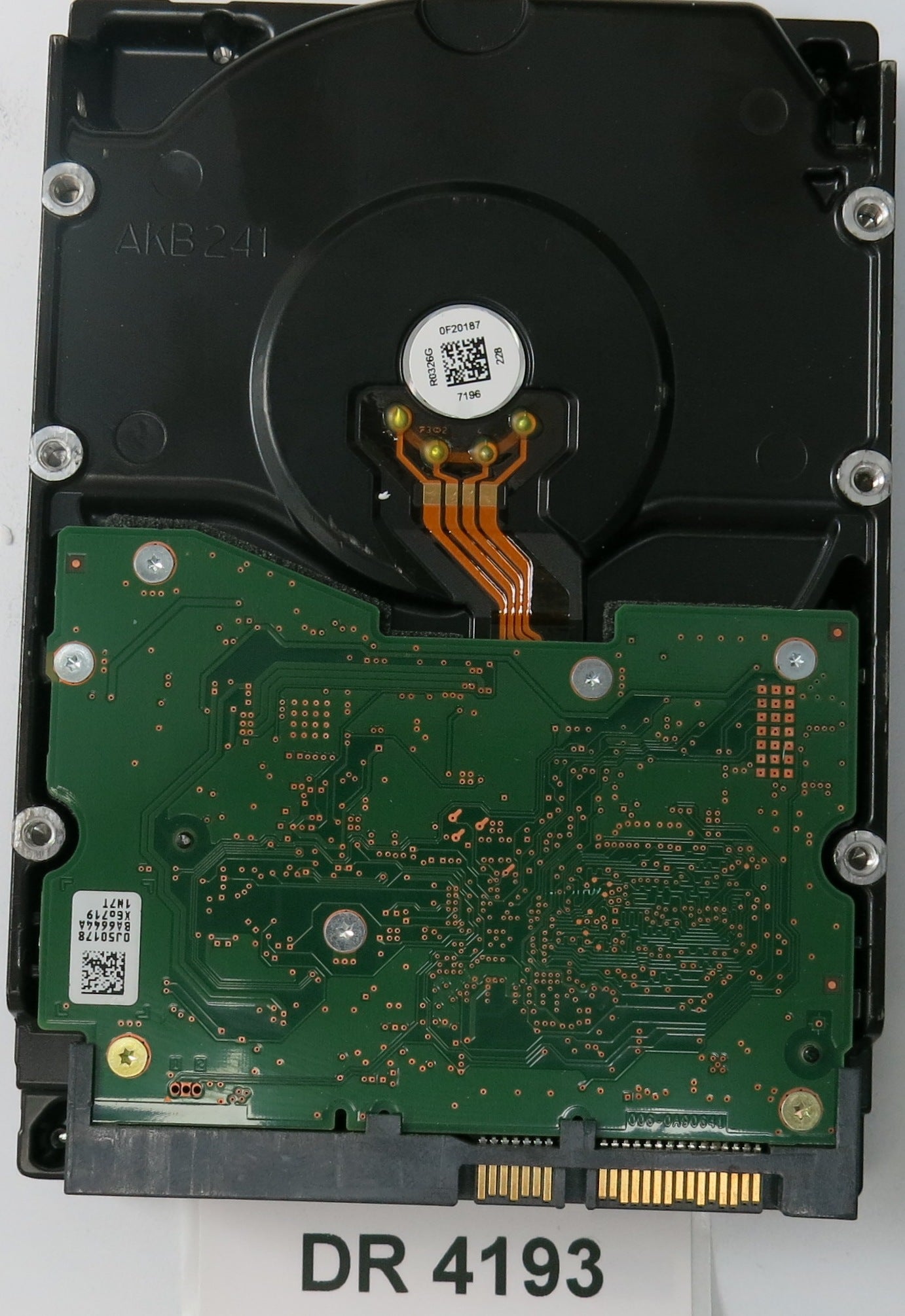 WD6002FRY-01WD5B0,  Serial: K1JHS4YD,  6.0TB 3.5,  PCB 2060-006-0A90641 REV A