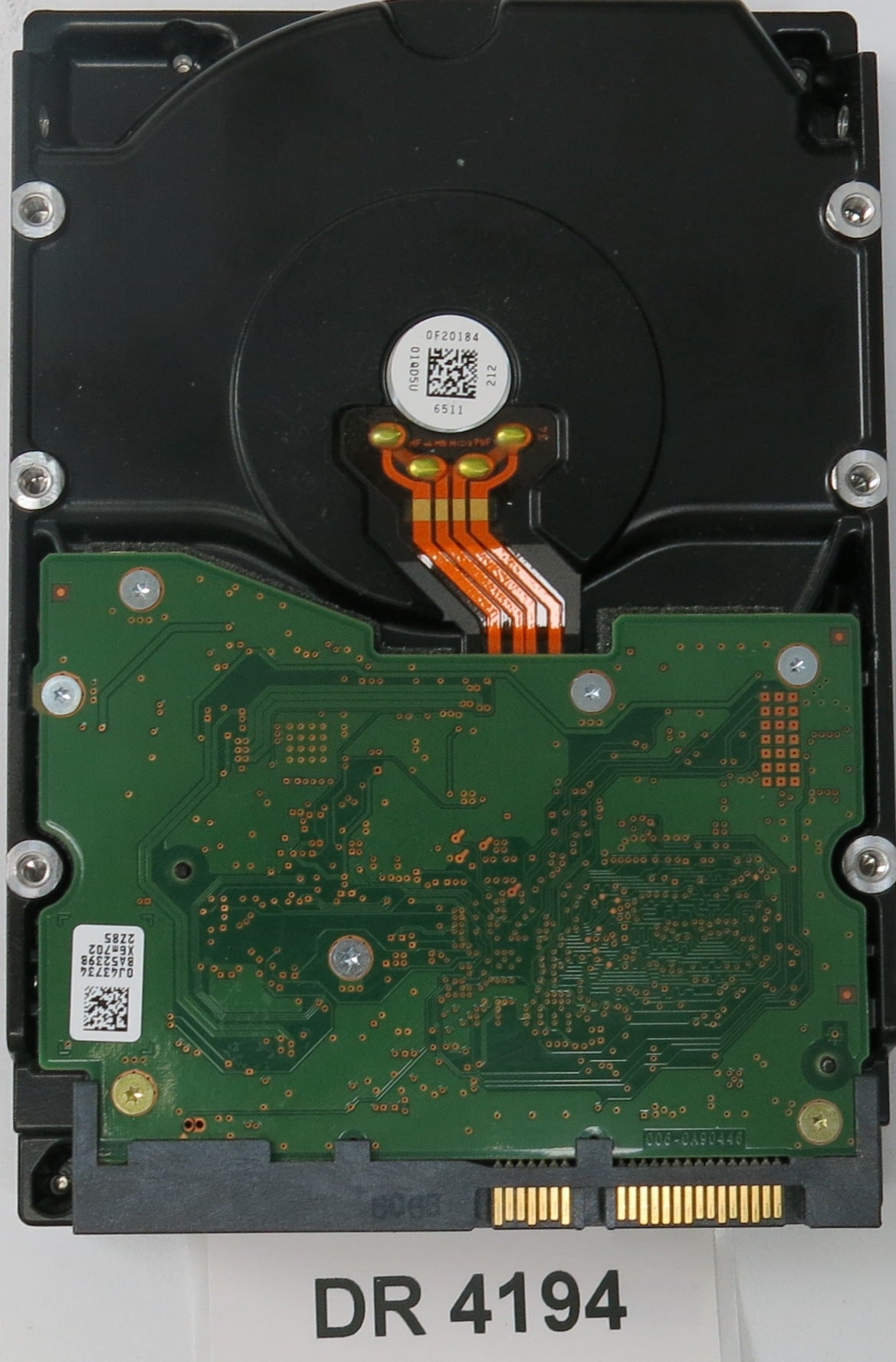WD6002FRYZ-01WD5B0,  Serial: K1H9S7WB,  6.0TB 3.5,  PCB 2060-006-0A90446 REV A