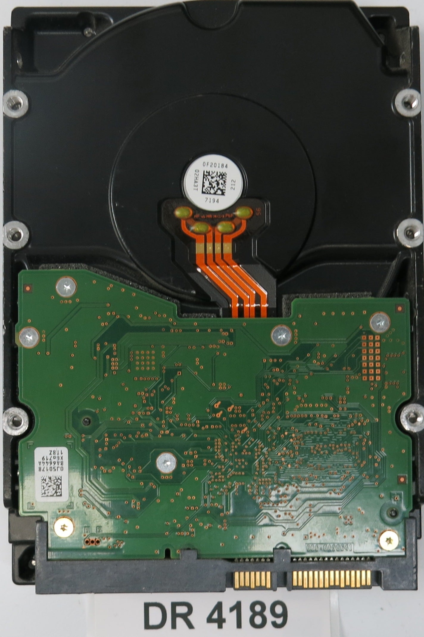 WD6002FRYZ-01WD5B0,  Serial: K1JH9T6D,  6.0TB 3.5,  PCB 2060-006-0A90641 REV A