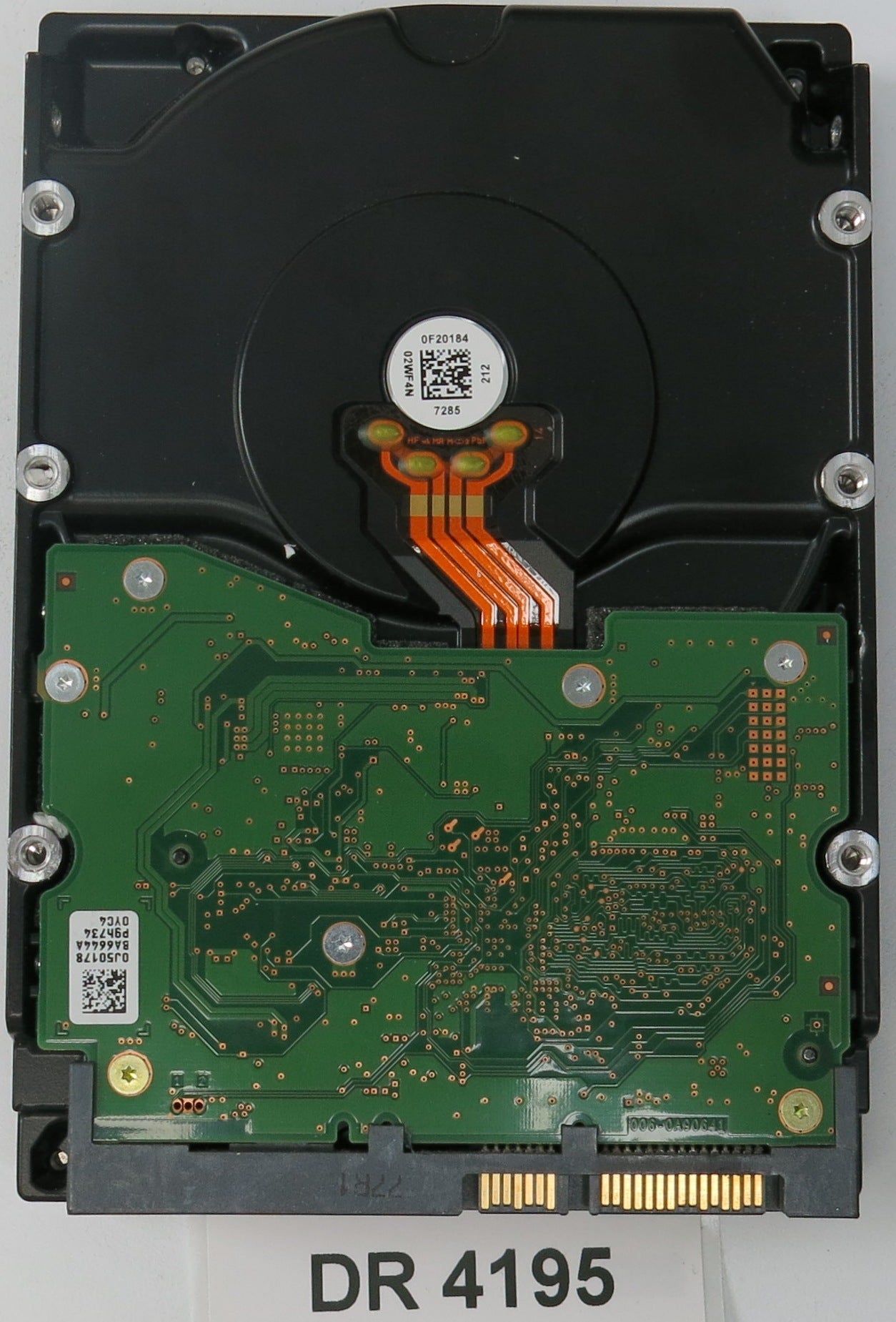 WD6002FRYZ-01WD5B0,  Serial: K1K0N0SD,  6.0TB 3.5,  PCB 2060-006-0A90641 REV A