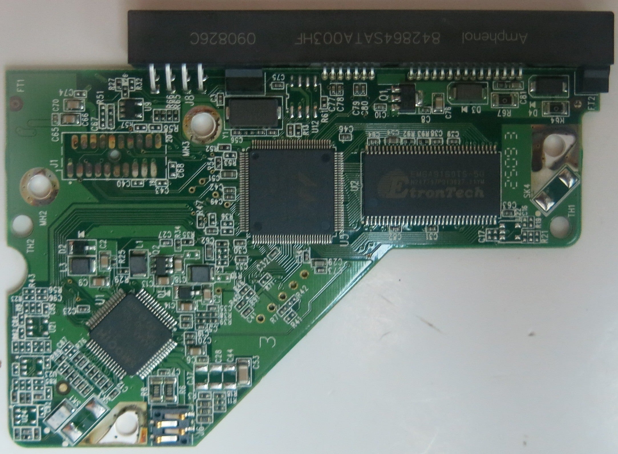 WD6400AAKS-22A7B2, PN , DCM  DHNCNT2MHB, 2060-701590-000 REV A PCB
