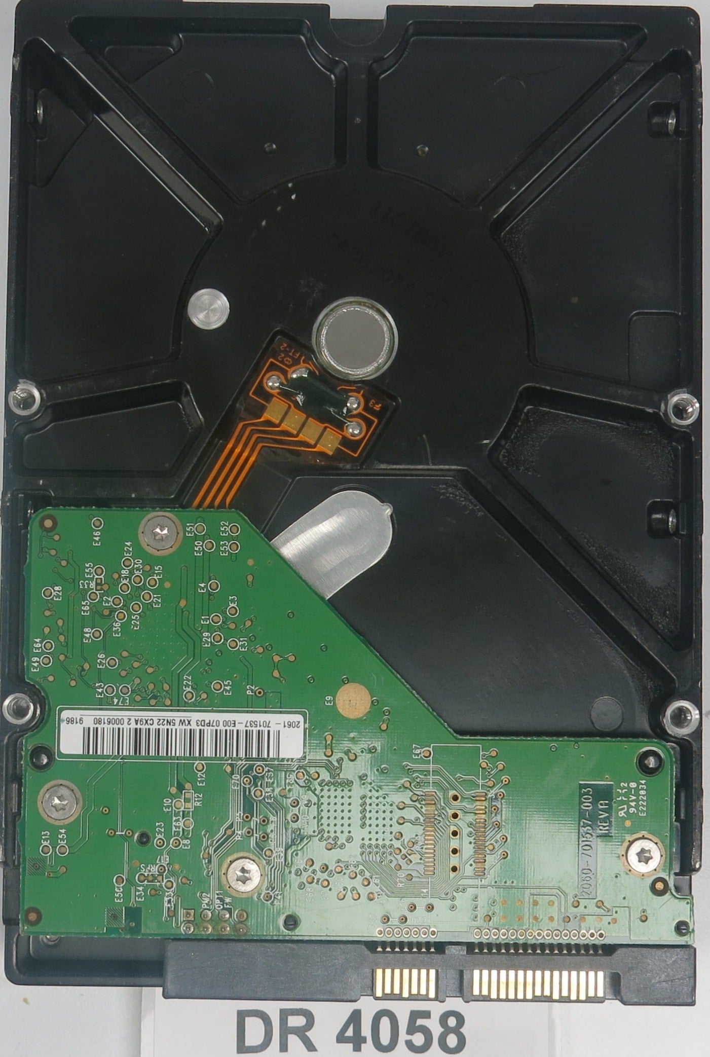 WD6400AAKS-75A7B0, DCM: HBNT2HN, Serial Number: WMASY4452986, 640 3.5, PCB 2060-701537-003 REV A