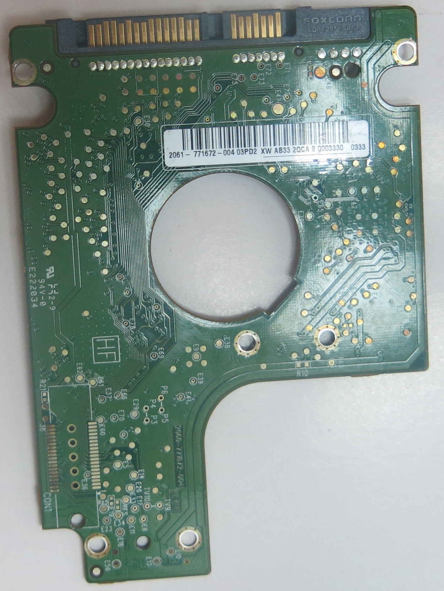 WD6400BEVT-60A0RT0 DCM, 2060-771672-004 REV A PCB