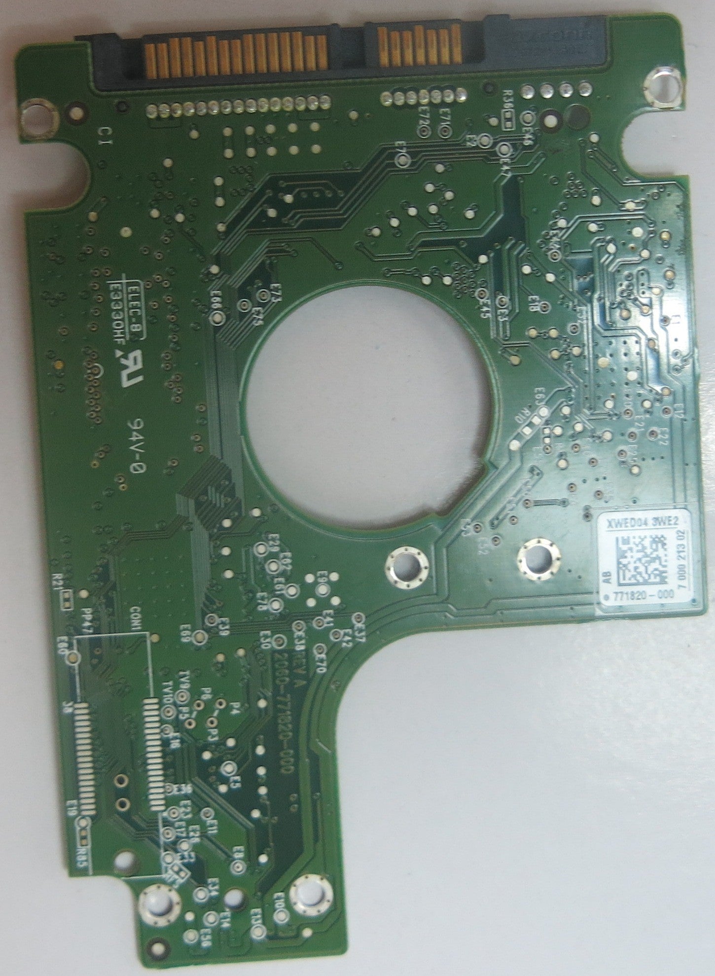 WD6400BPVT-60HXZT3 DCM HC0T2HB 2060-771820-000 REV A PCB