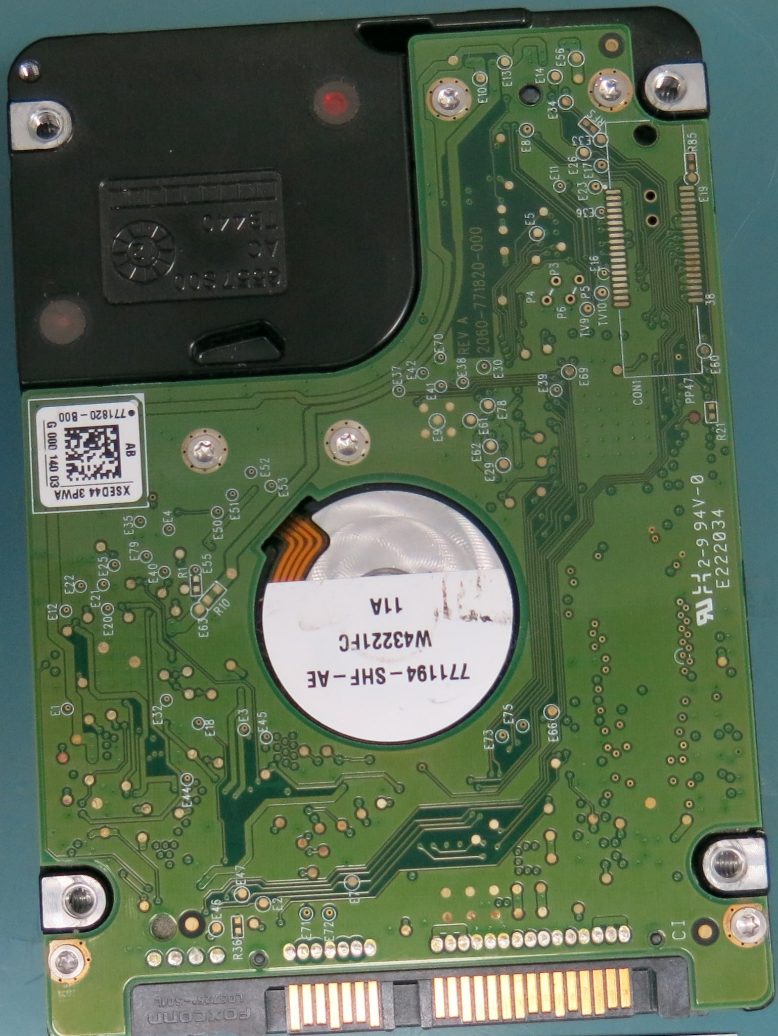 WD7500BPVT-22HXZT3, DCM SB0TJBB, 750GB 2.5