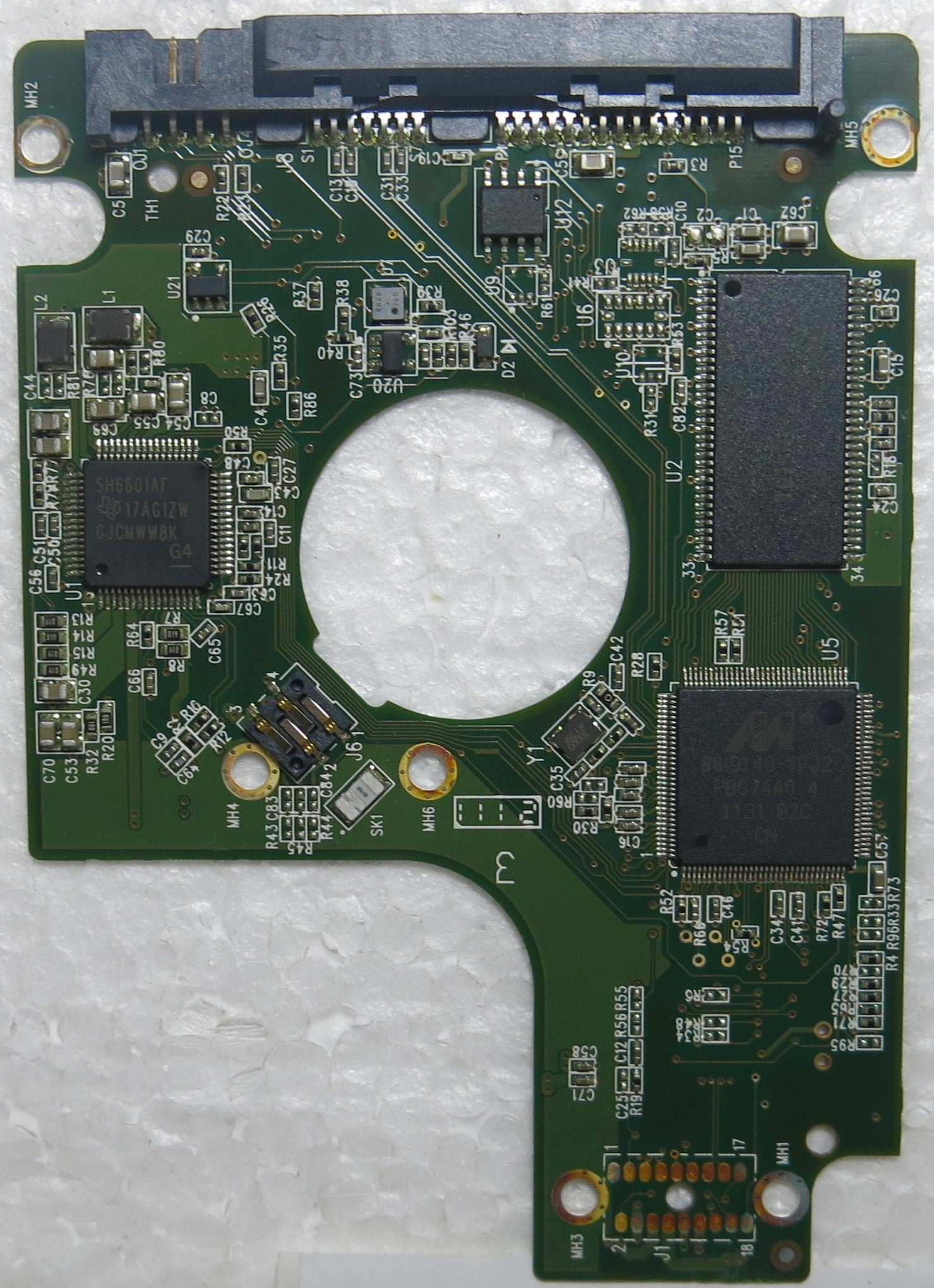WD7500BPVT-35HXZT1 DCM HBCTJBB 2060-771692 002 REV A PCB