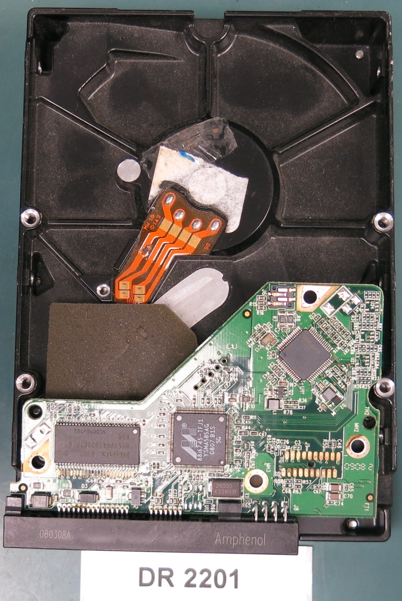 WD800AAJS-60WAA0, DCM HARNHTJAAN, 80GB 3.5, PCB 2060-701552-003 REV A