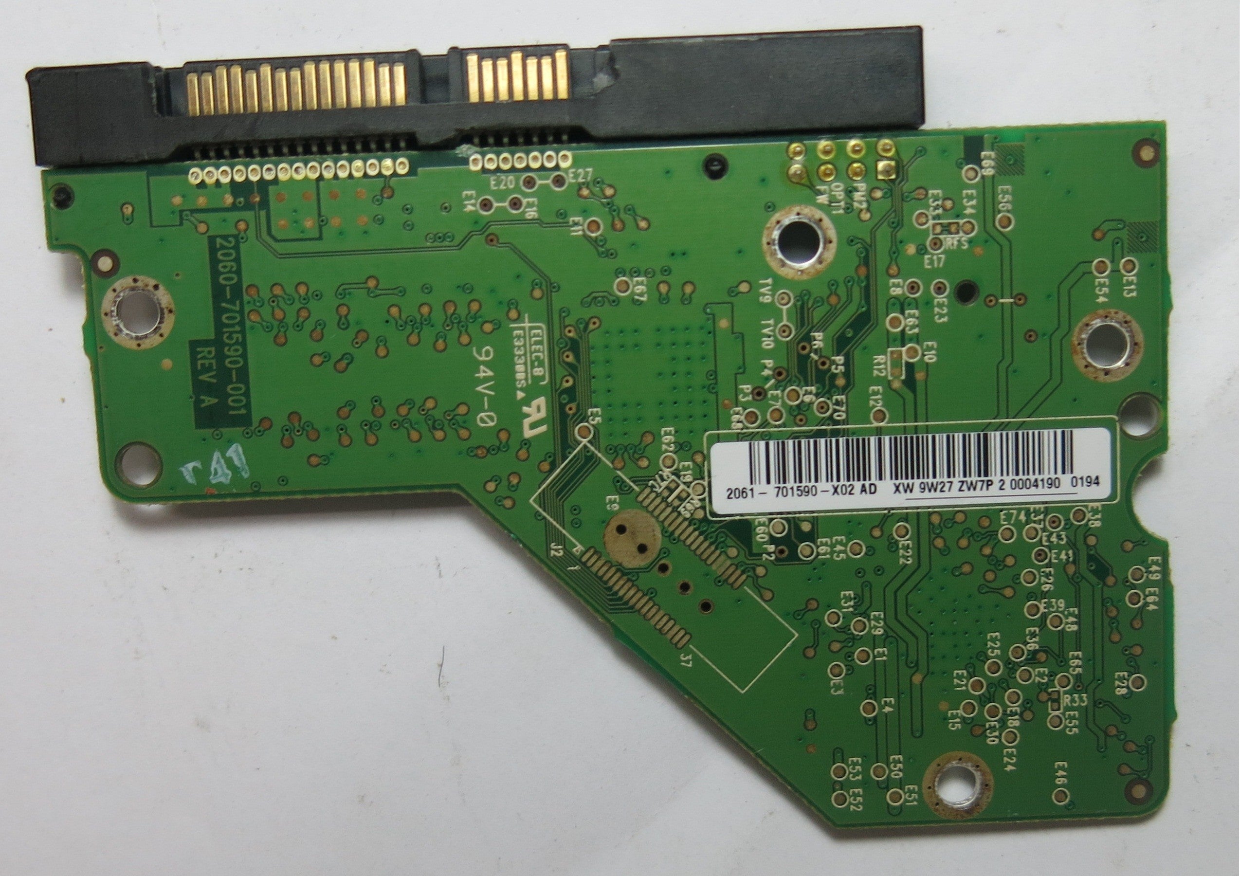 WD800AAJS-75M0A0 2060-701590-001 REV A  PCB