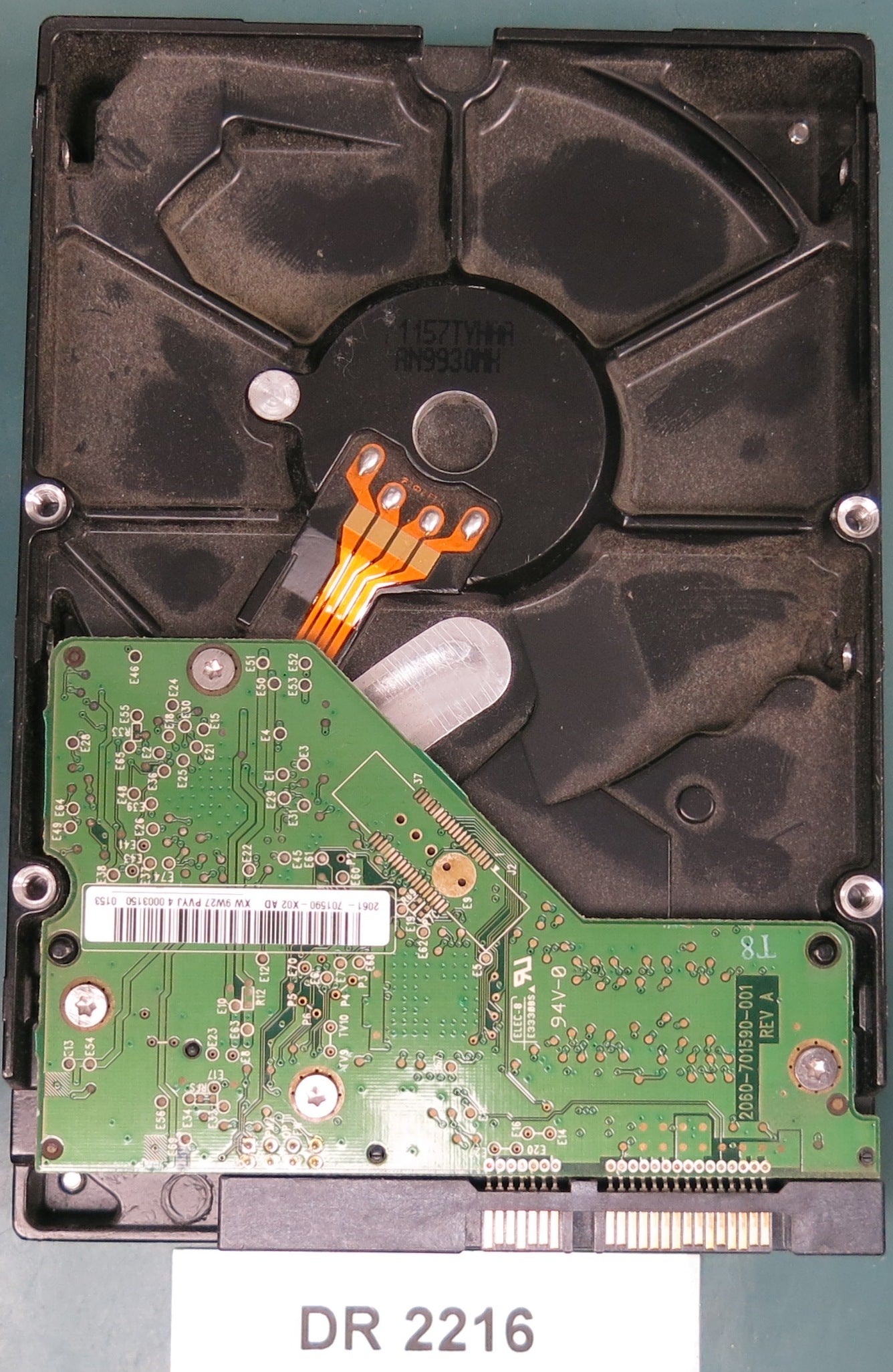 WD800AAJS-75M0A0,  DCM HARNNT2CG,  80GB 3.5,  PCB 2060-701590-001 REV A