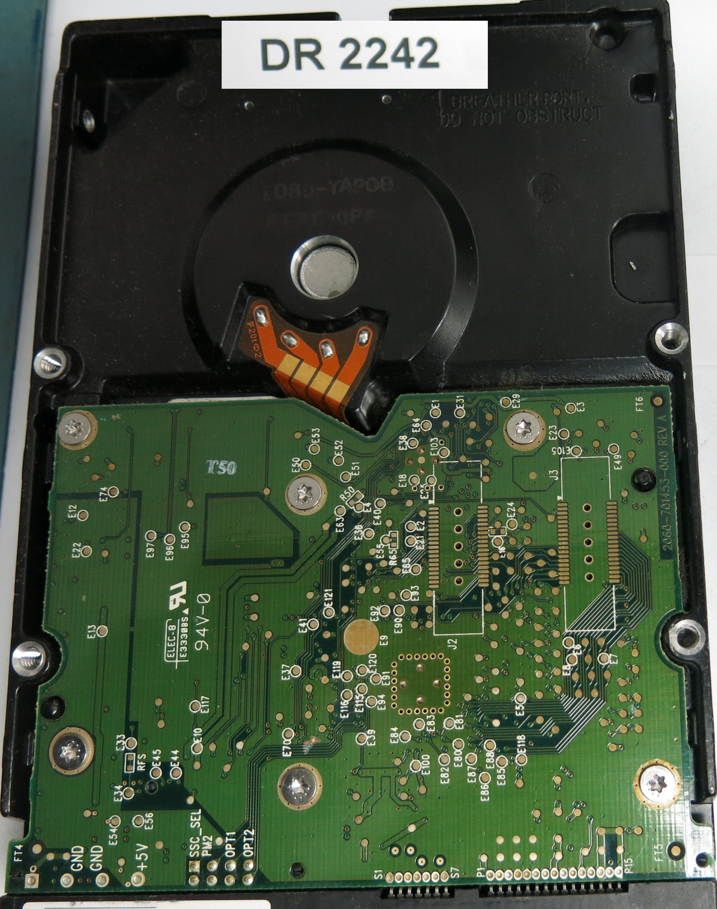 WD800ADFS-75SLR2, DCM HBCA2AB, 80GB 3.5, PCB 2060-701453-000 REV A