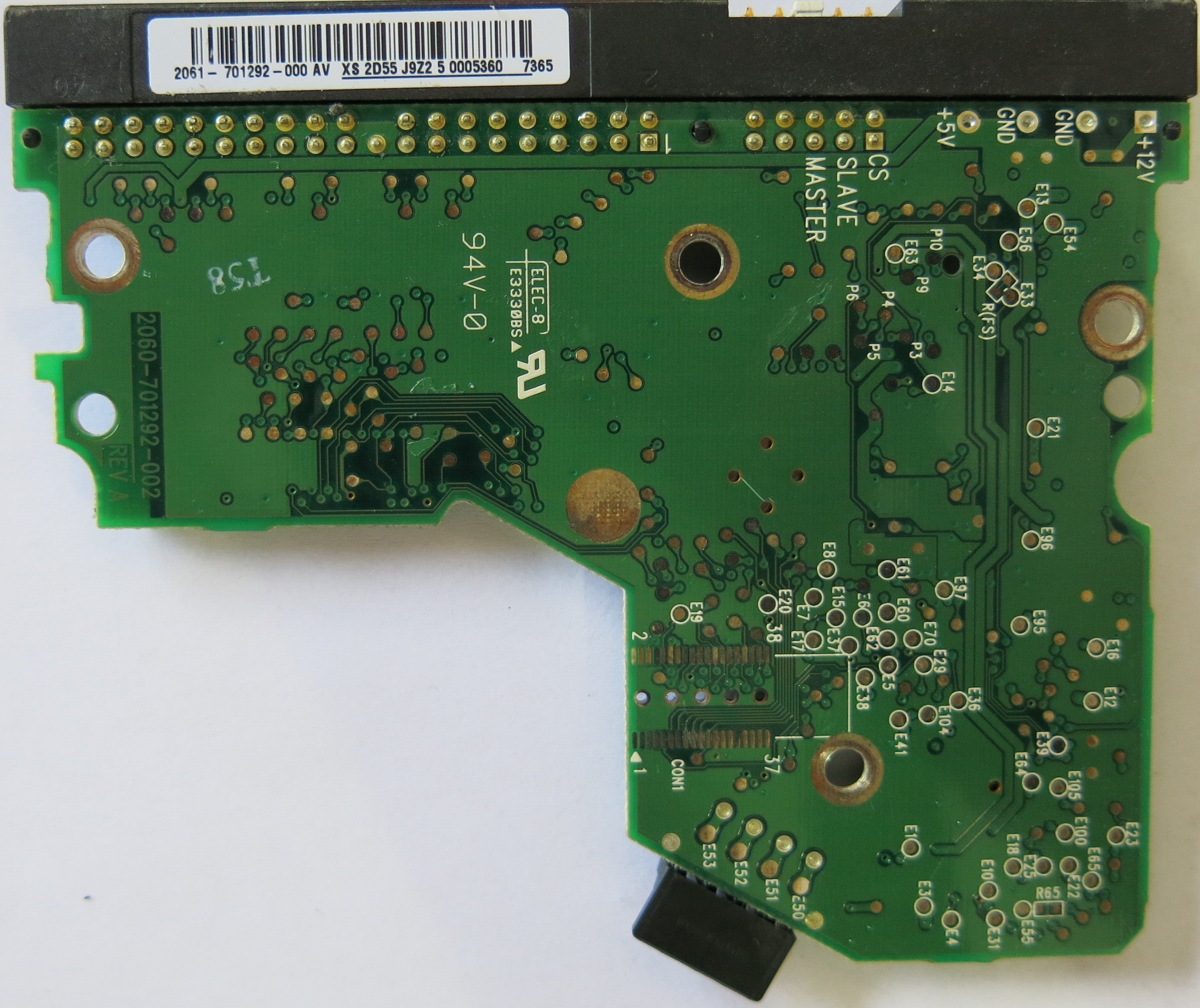 WD800BB-00JHC0 2060-701292-002 REV A PCB