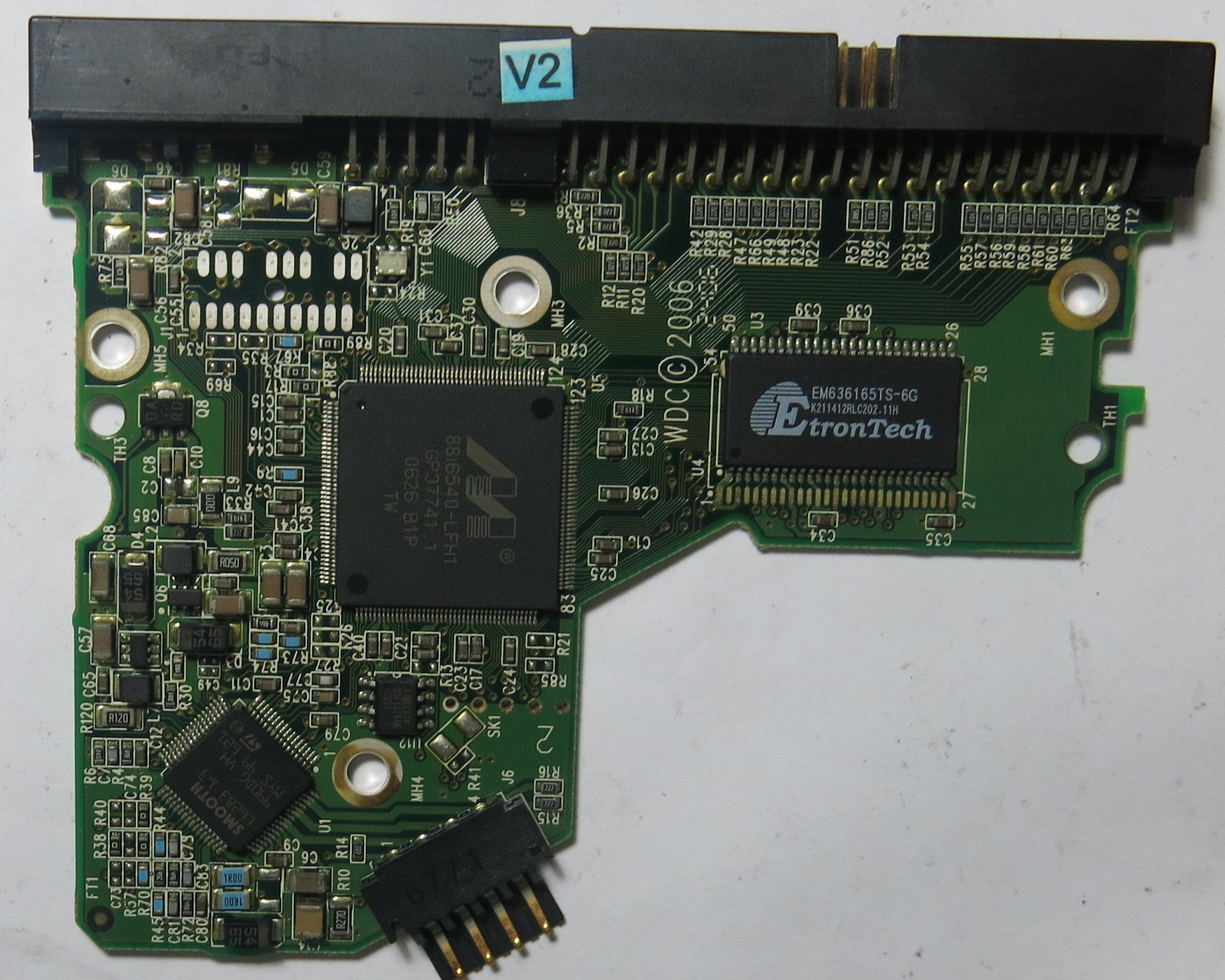 WD800BB-00JKC0 DCM DSBHYTJAHN 2060-701292-002 REV A PCB