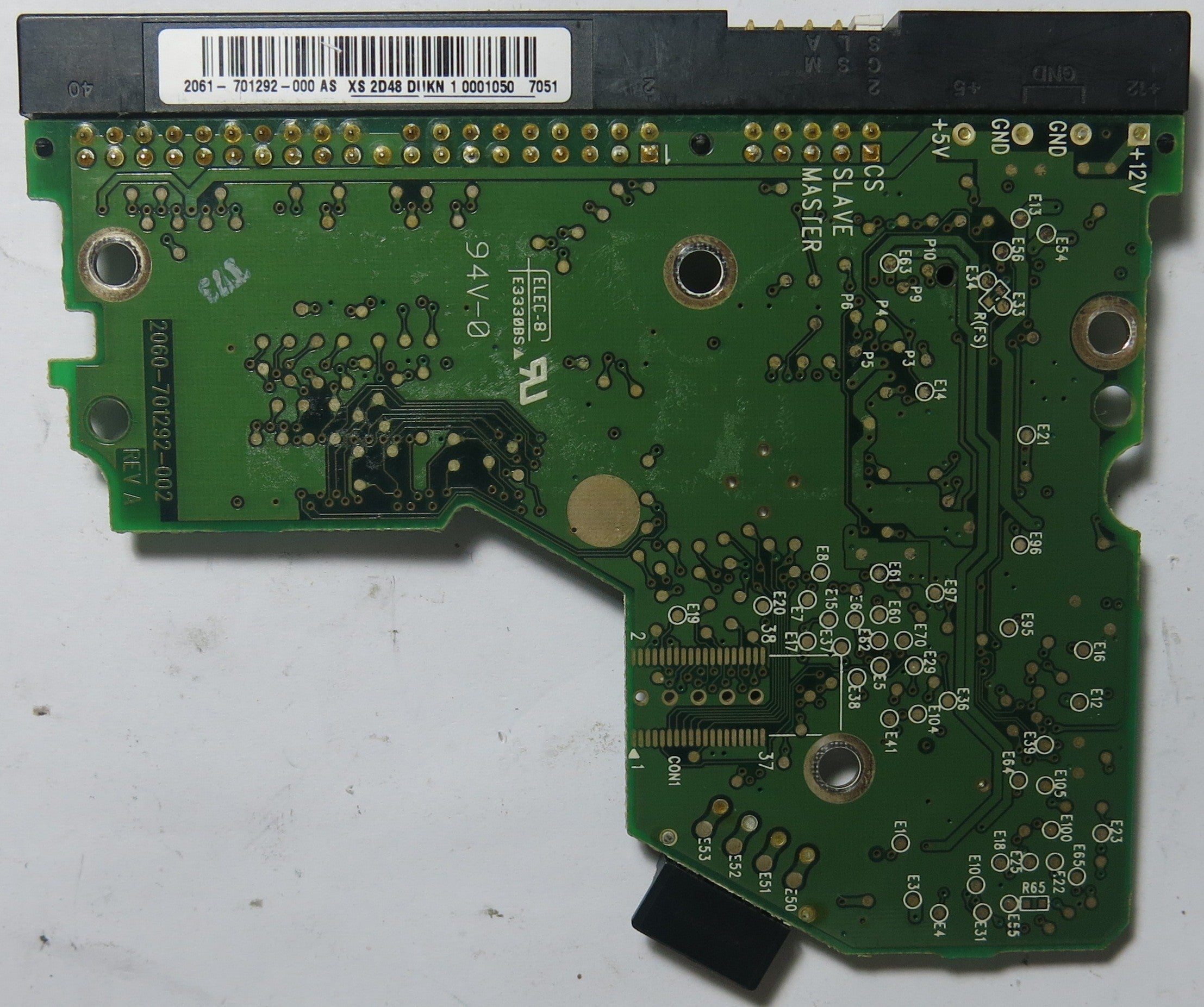 WD800BB-00JKC0 DCM DSBHYTJAHN 2060-701292-002 REV A PCB