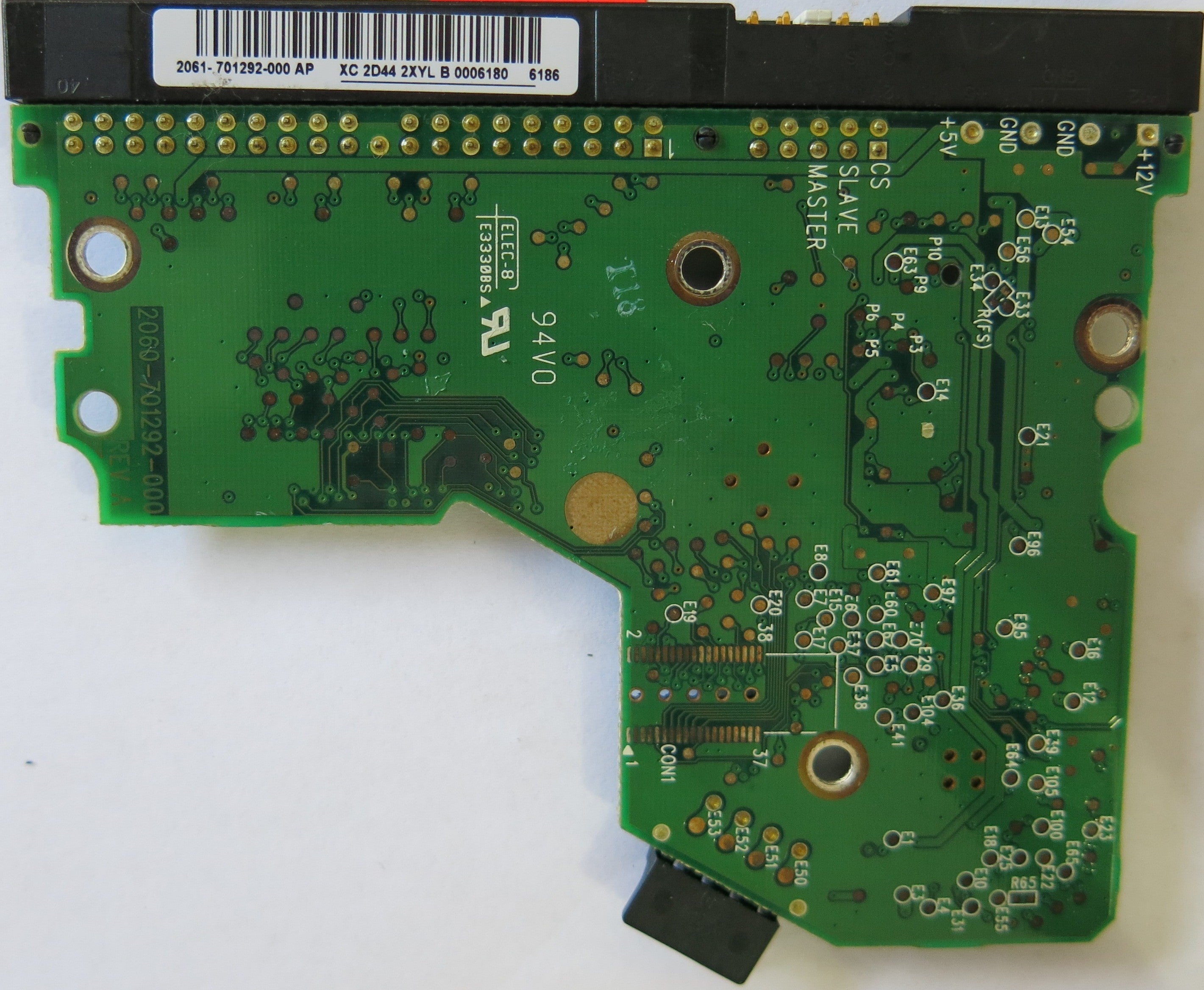 WD800BB-19JHC0 2060-701292-000 REV A PCB