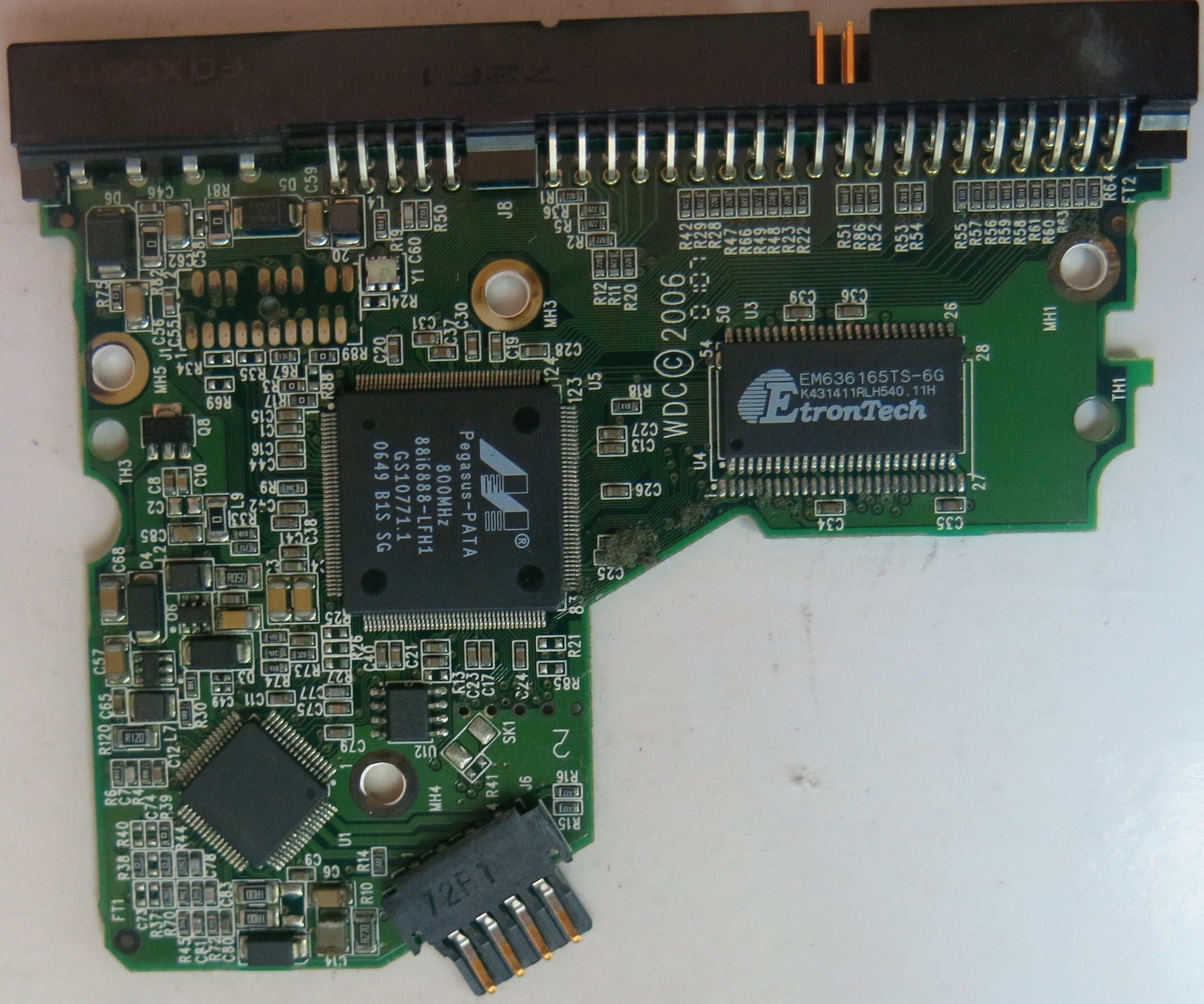 WD800BB-56JKC0, DCM DBBHCTJEHN, 2060-701292-002 REV A PCB
