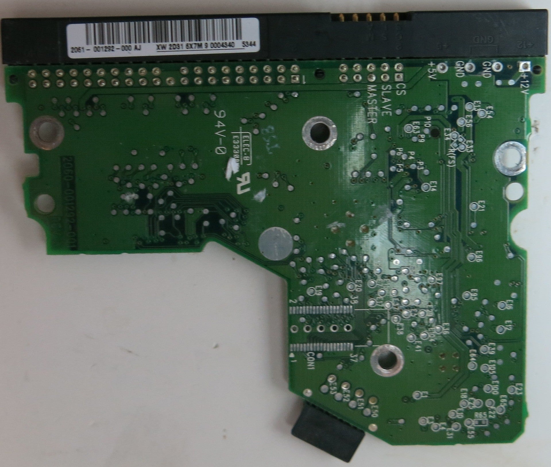WD800BB-56JKC0, DCM DSCANTJCA, 2060-001292-001 REV A PCB