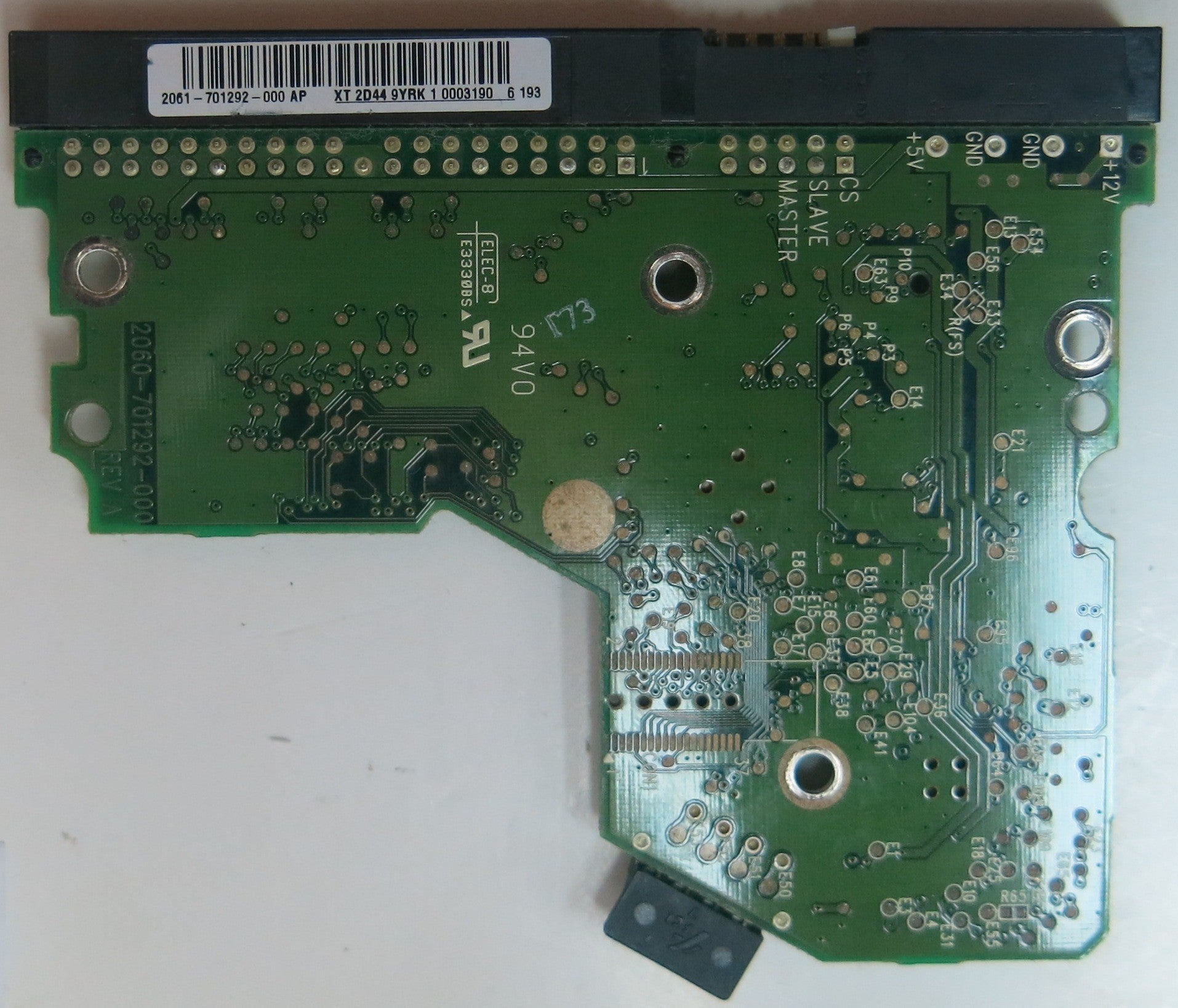 WD800BB-56JKC0, PN , DCM  DSBHCTJCH, 2060-701292-000 REV A PCB