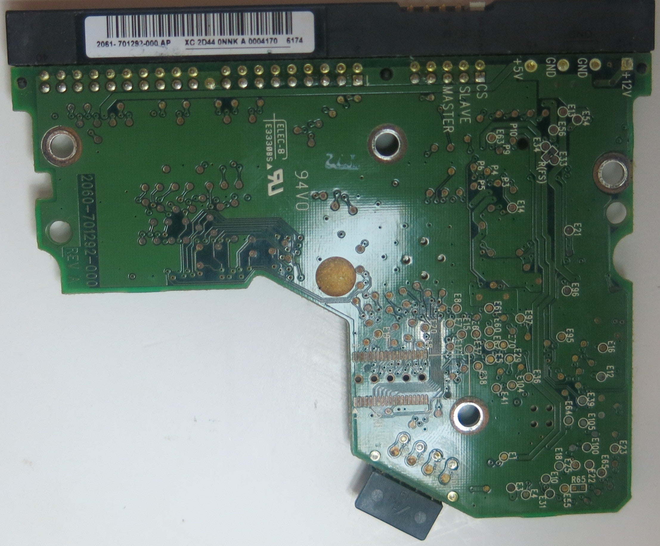 WD800BB-56JKC0, PN , DCM  DSBHYTJAH, 2060-701292-000 REV A PCB