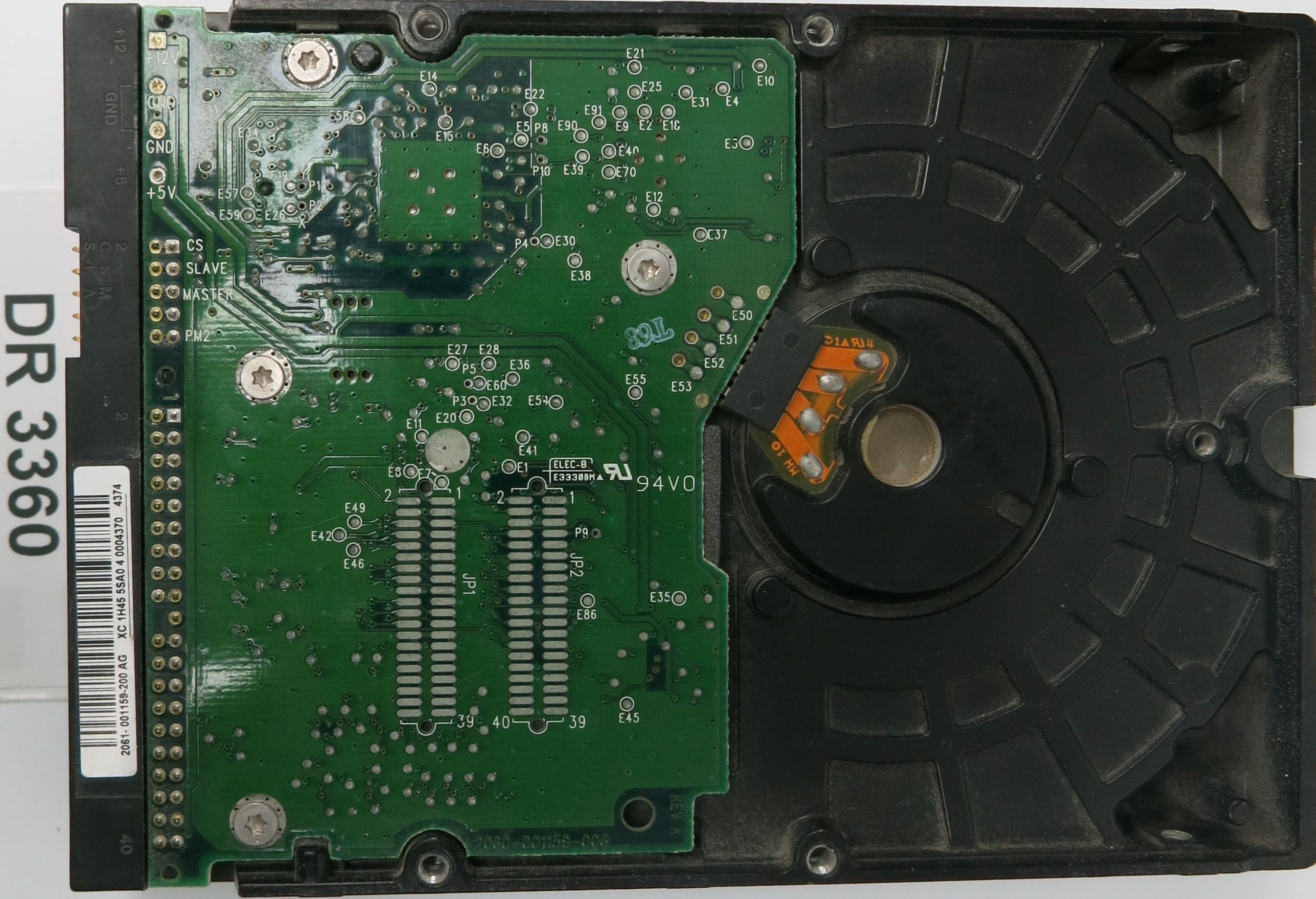 WD800BB-75FRA0, DCM: HSBHCTJAA, 80GB 3.5, PCB 2060-001159-006 REV A