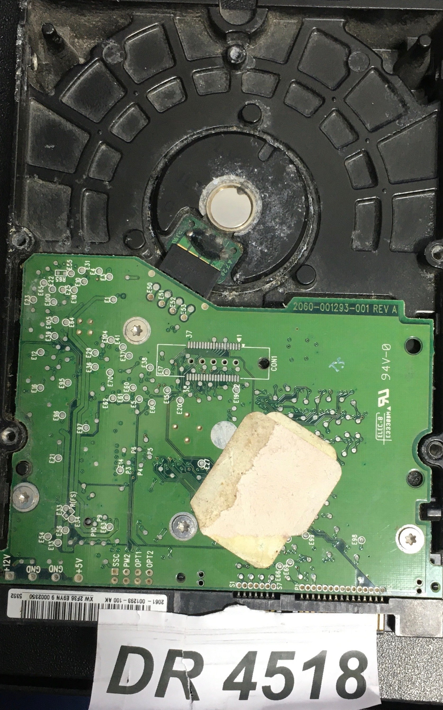 WD800BD-22JMA0  Serial:WMAM95006204  80GB 3.5  PCB: 2060-001293-001 REV A