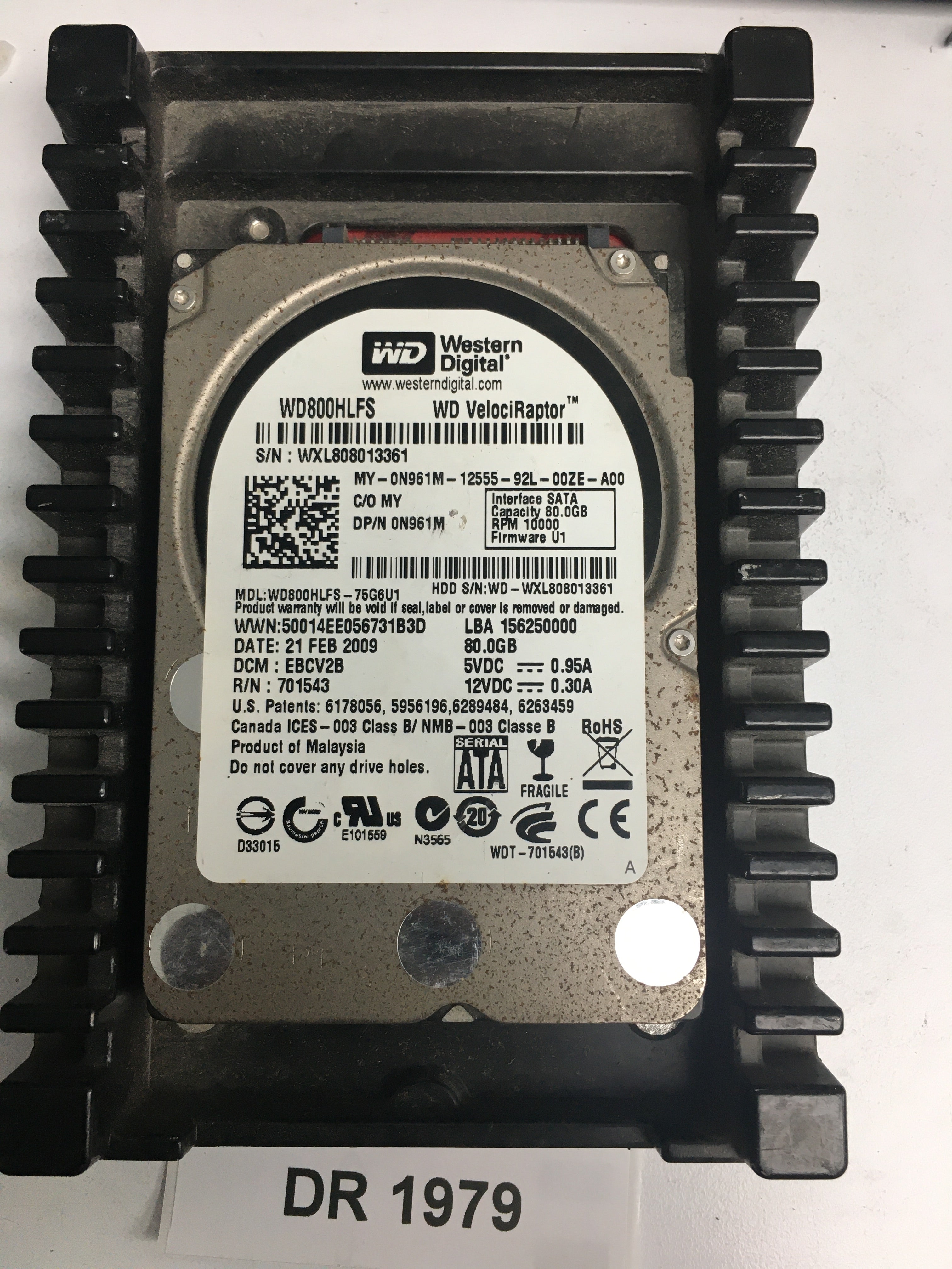 WD800HLFS-75G6U1, DCM EBCV2B, 80GB 2.5
