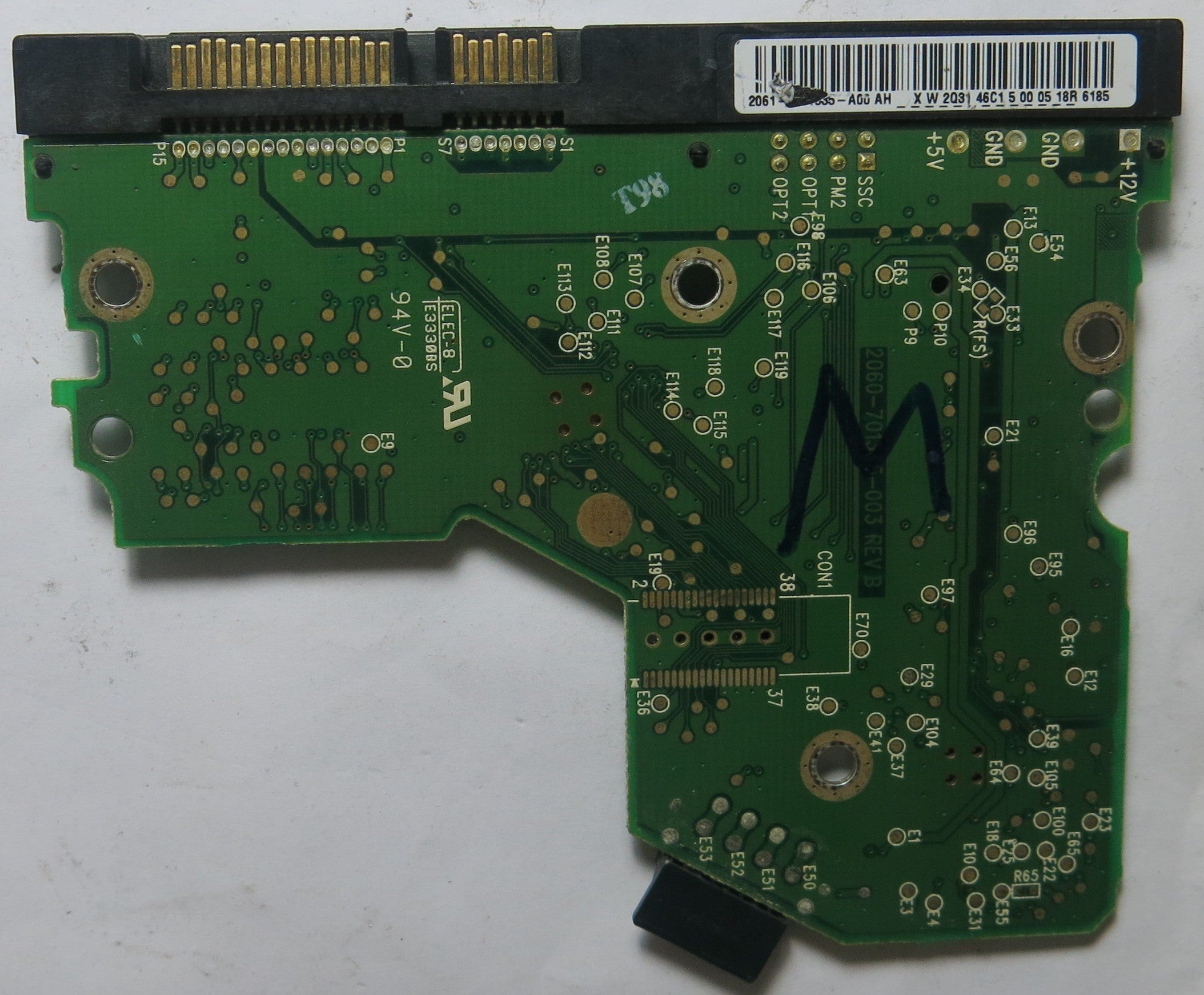 WD800JD-00LSA0 DCM HSBANTJCA 2060-701335-003 REV A PCB