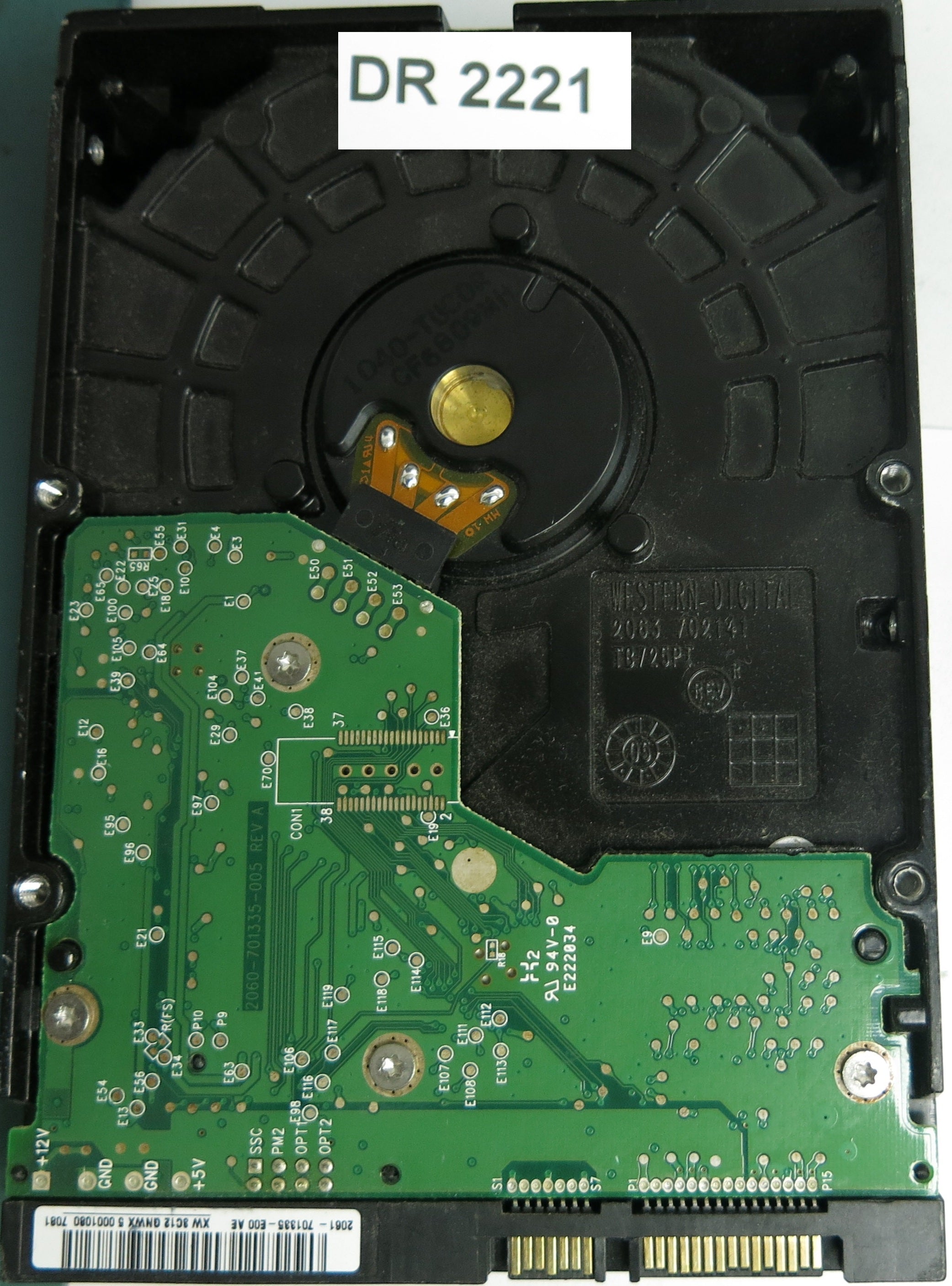 WD800JD-60LSA5 DCM JSCHNTJCA 80GB 3.5 PCB 2060-701335-005 REV A